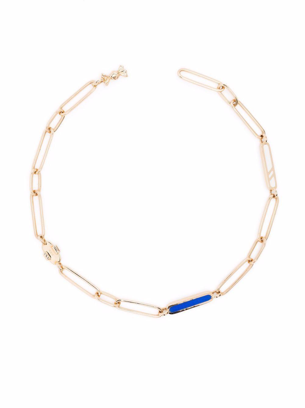 Blue Velvet chain bracelet Product Image