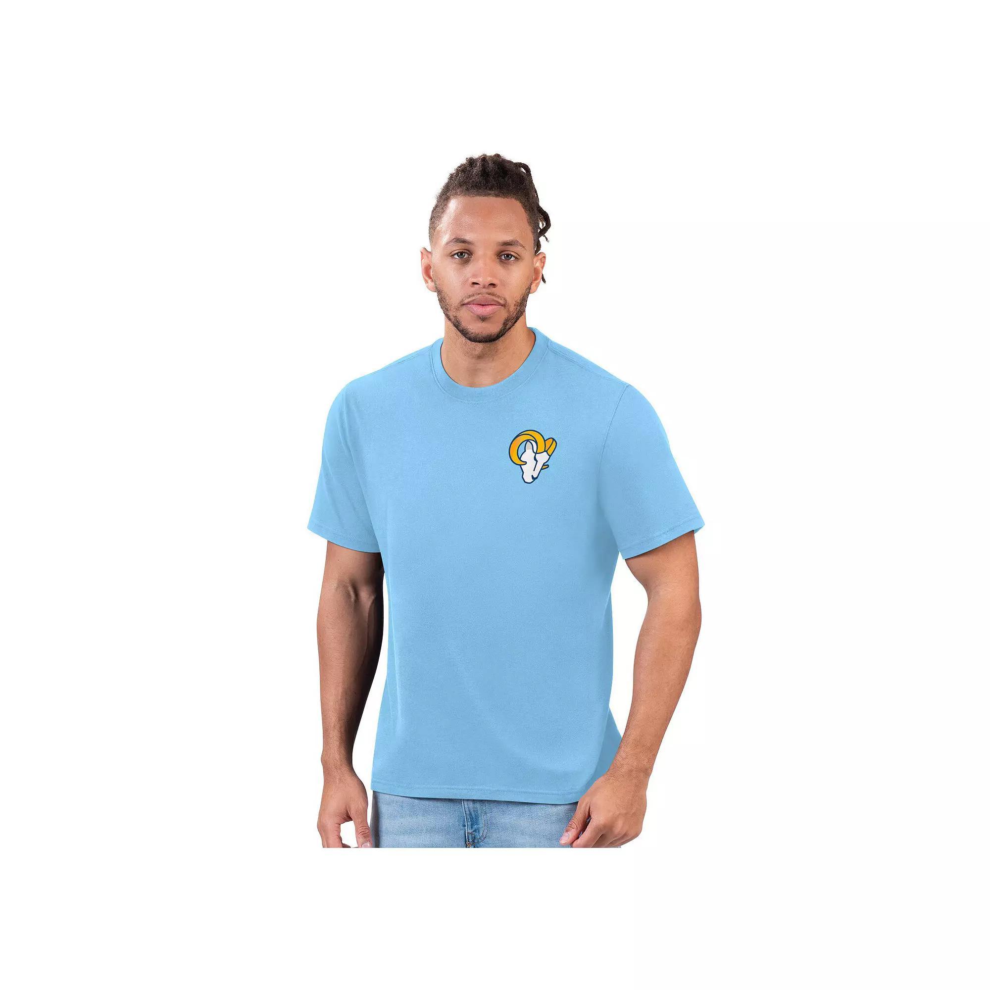 Mens Margaritaville Blue Carolina Panthers Wastin Away T-Shirt Product Image