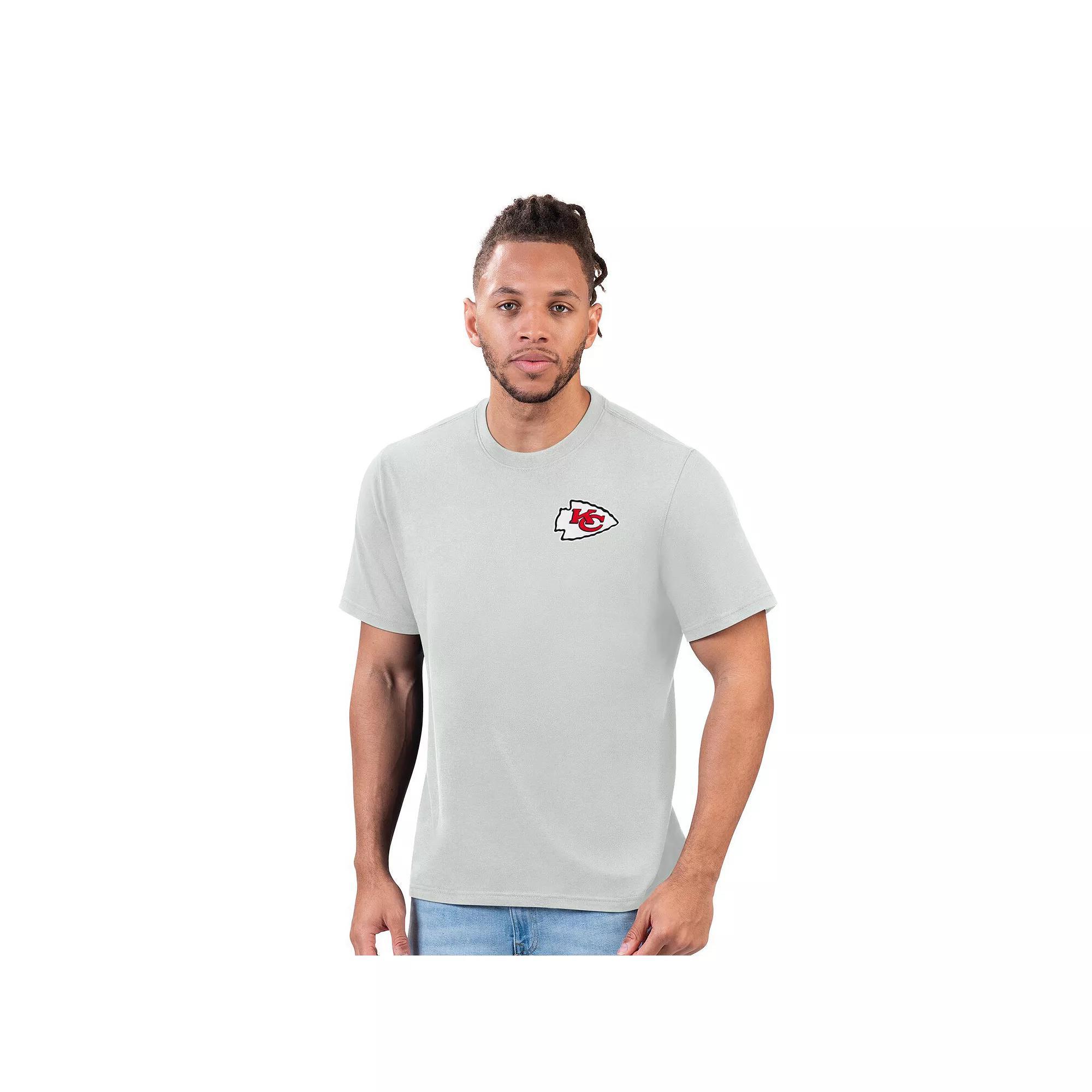 Men's Margaritaville Gray Jacksonville Jaguars Flip Flop T-Shirt, Size: XL, Grey Product Image