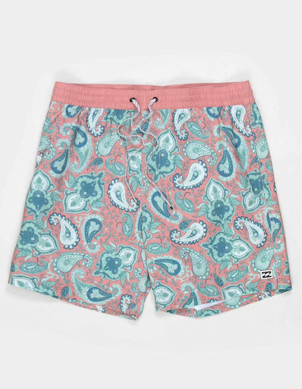 BILLABONG Shorey Layback Mens Volley Shorts - MAUVE Product Image