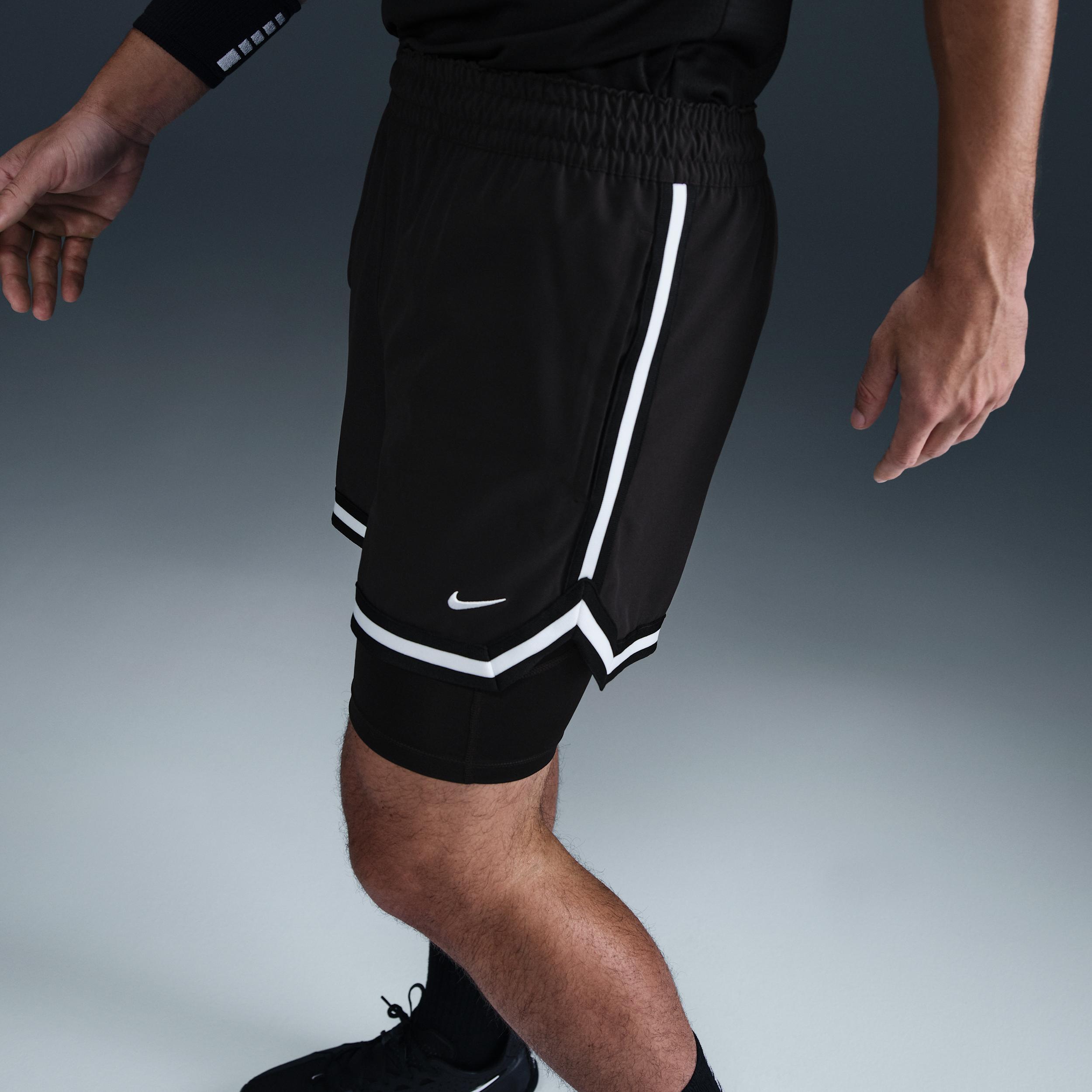 Nike Men's DNA Dri-FIT 4" 2-in-1 Basketball Shorts Product Image