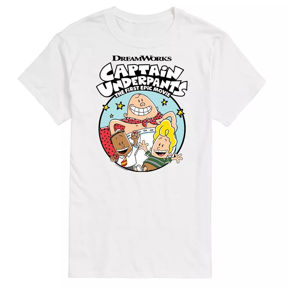 Big & Tall Captain Underpants George Harold Graphic Tee, Mens Product Image