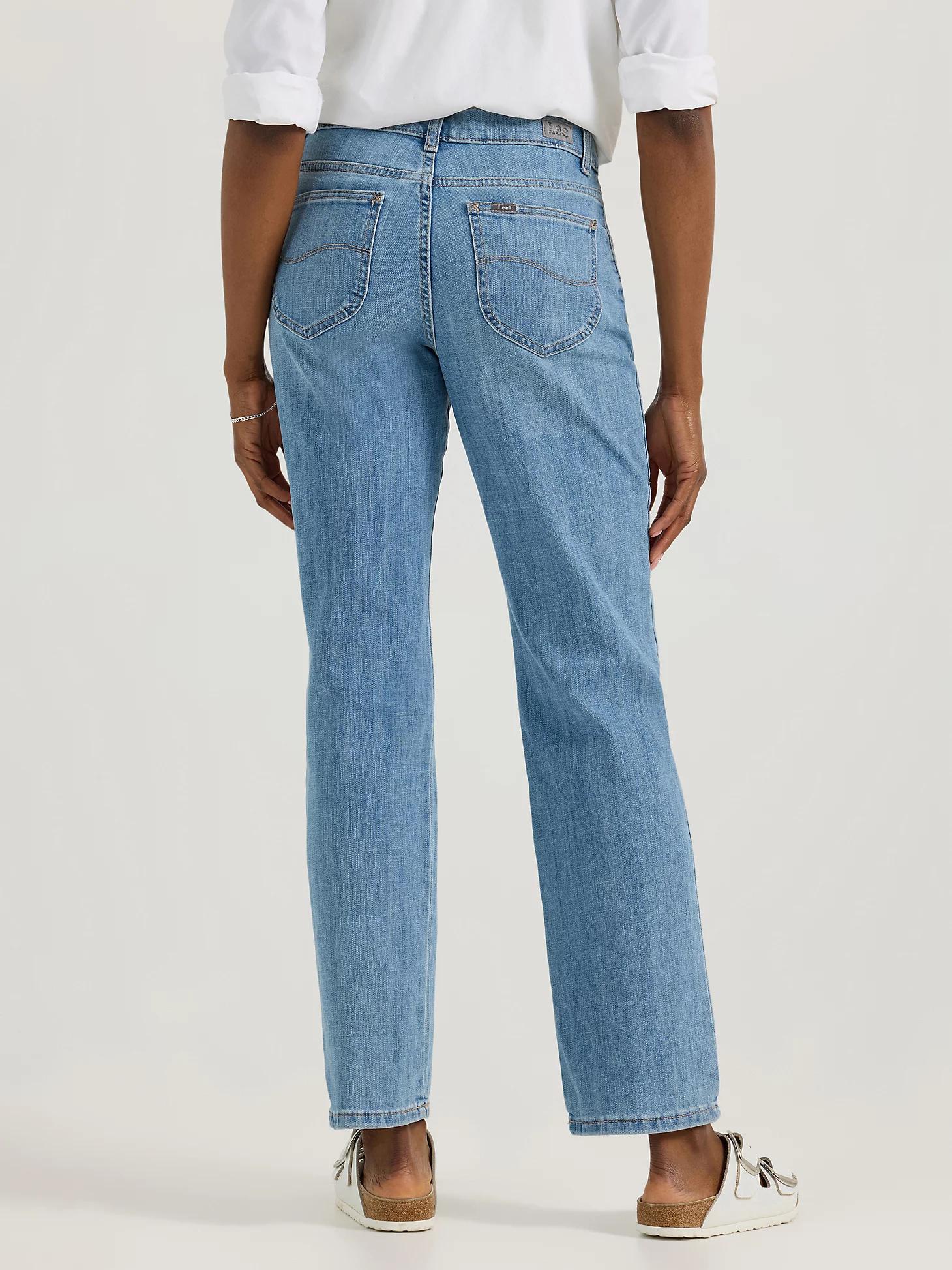 Women’s Stretch Relaxed Fit Straight Leg Jean | Women's Jeans | Lee® Product Image