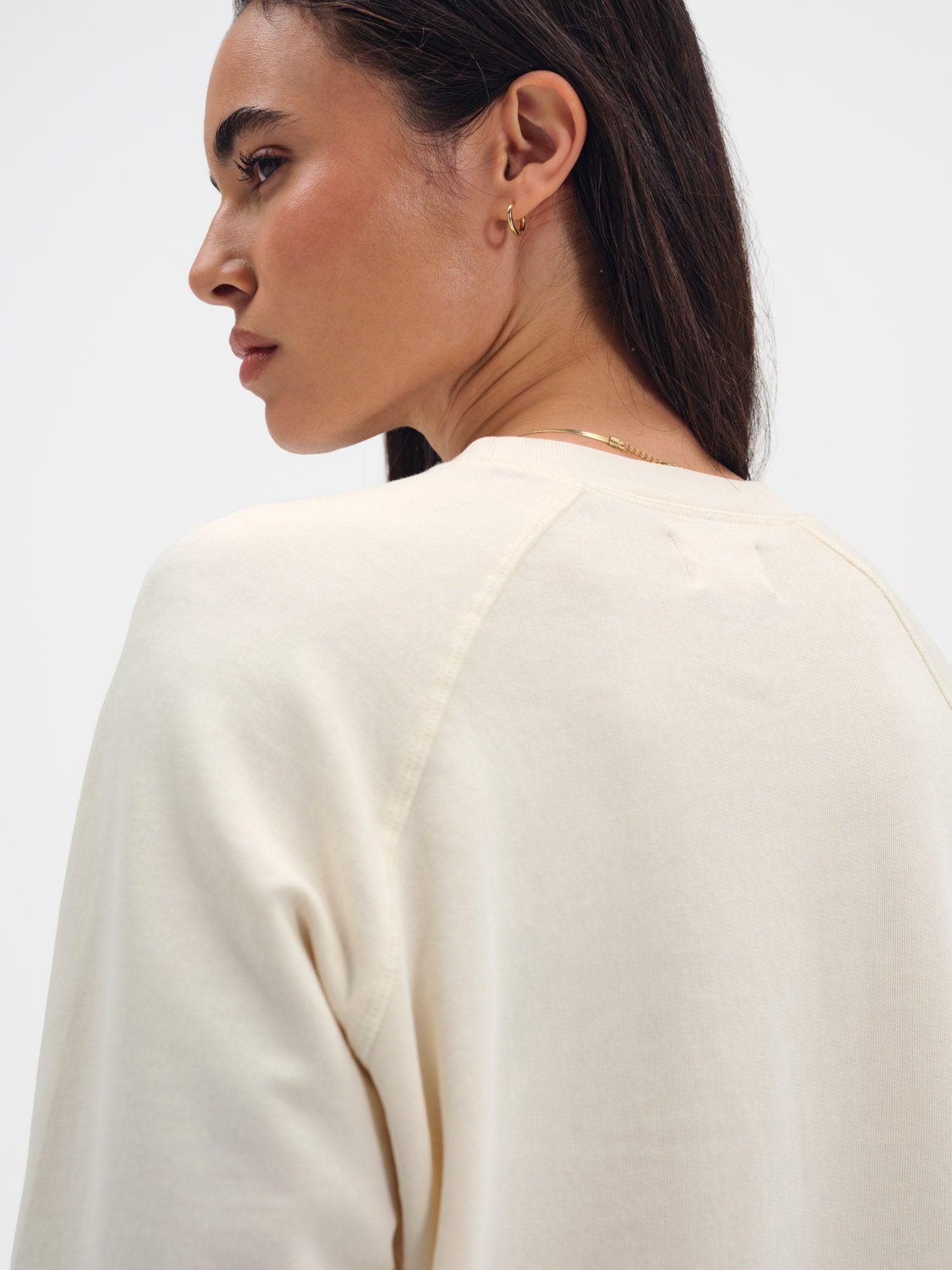 Organic Lightweight Terry Raglan Sweatshirt Female Product Image