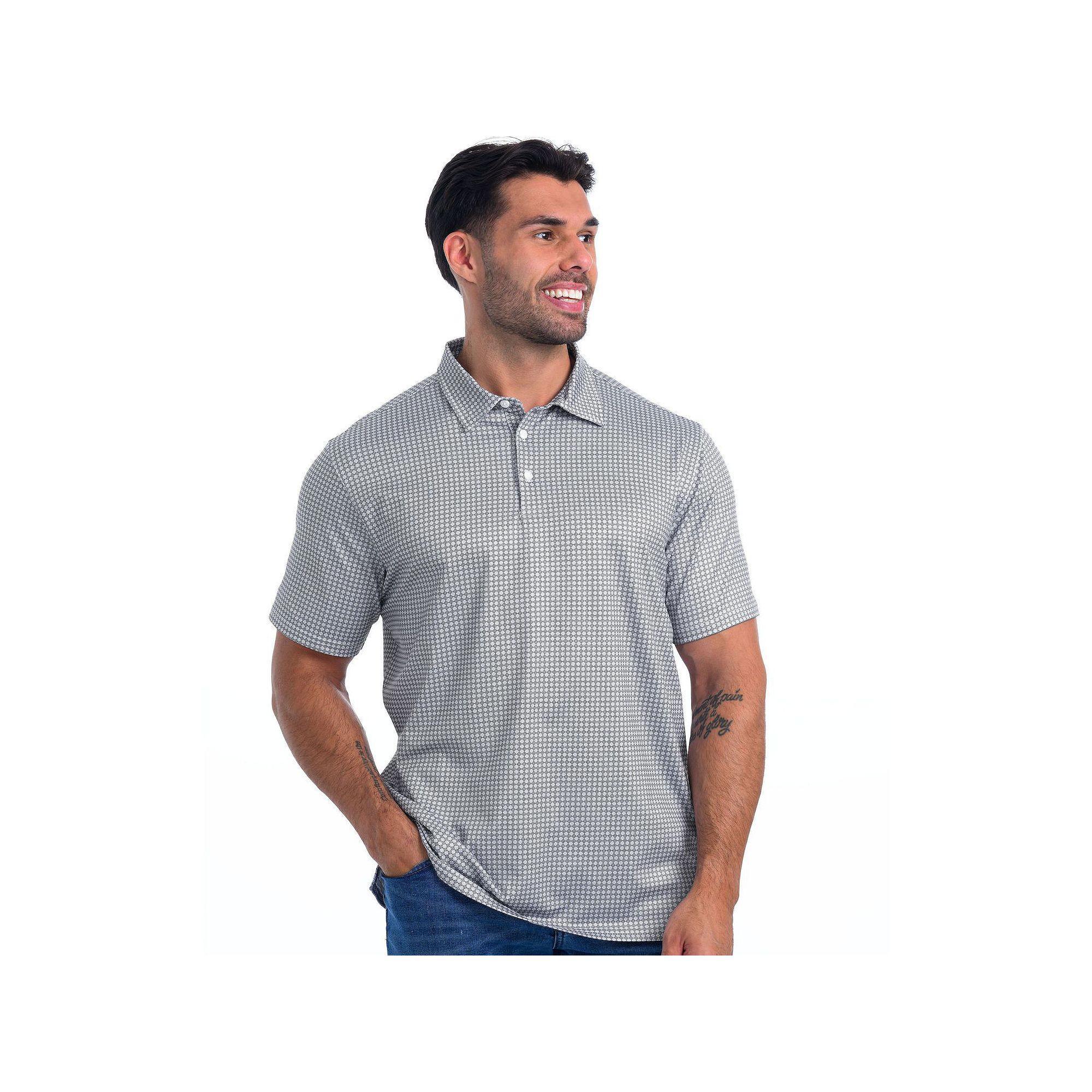 Men's Antigua Breeze Polo, Size: Medium, White Product Image