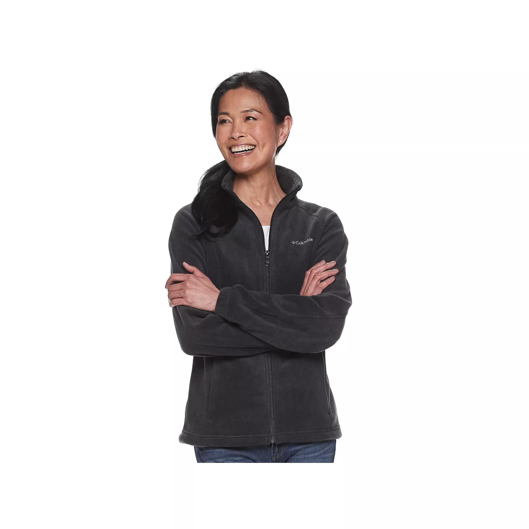 Womens Columbia Benton Springs Zip-Front Fleece Jacket Columbia Blue Product Image