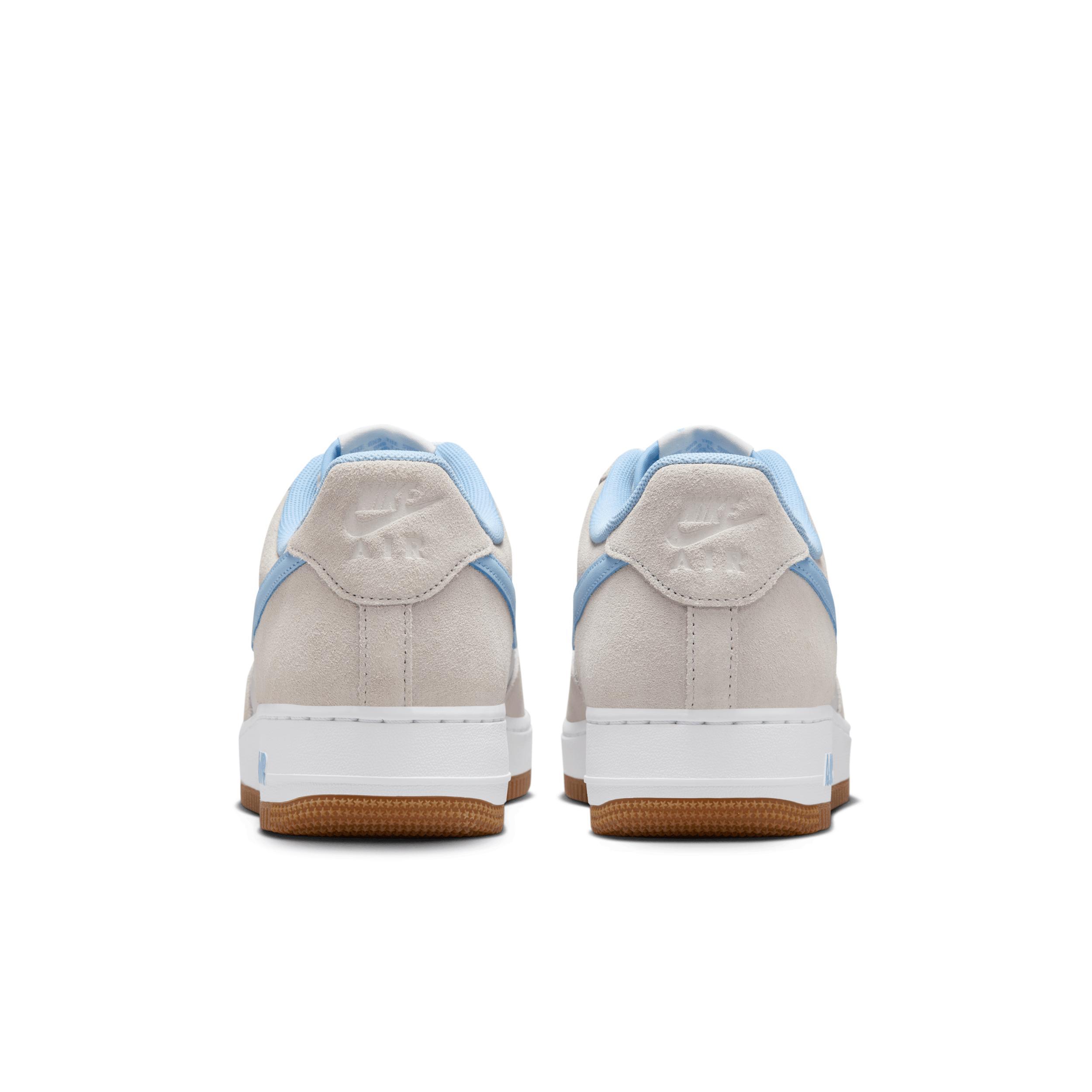 Nike Mens Air Force 1 07 Casual Shoes in White/Midnight Navy Product Image