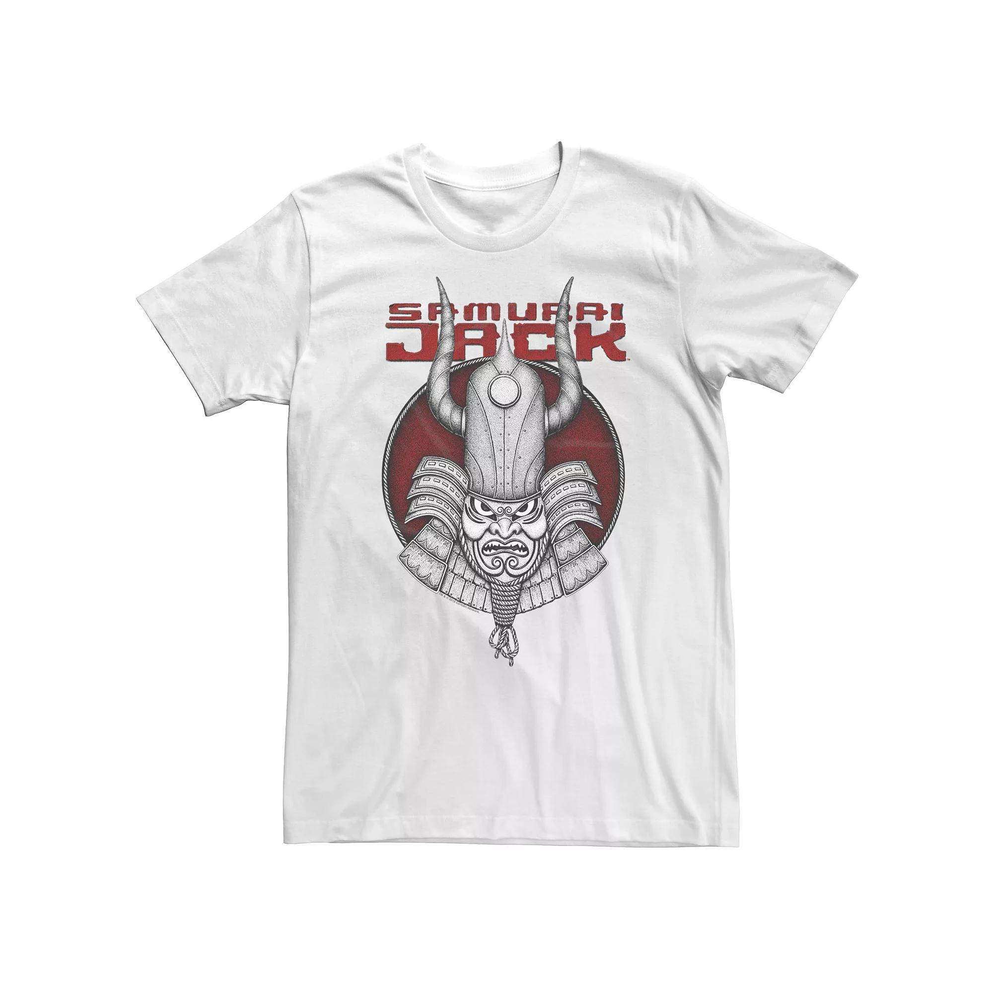 Big & Tall CN Samurai Jack Epic Ancient Warrior Mask Tee, Mens Product Image