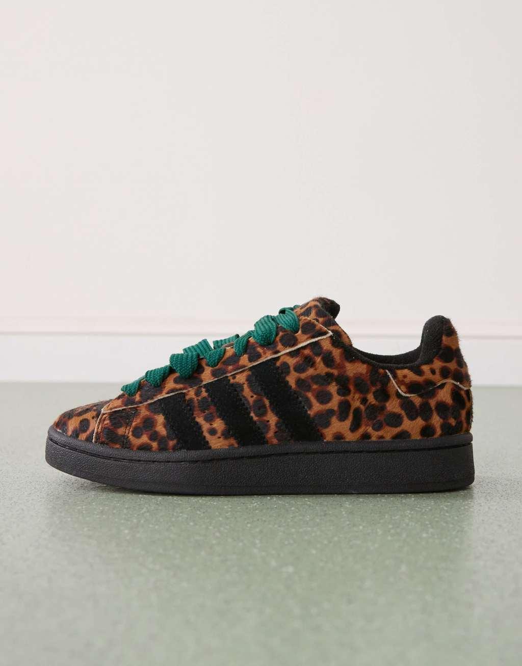 adidas Originals Campus 00s sneakers in leopard print Product Image