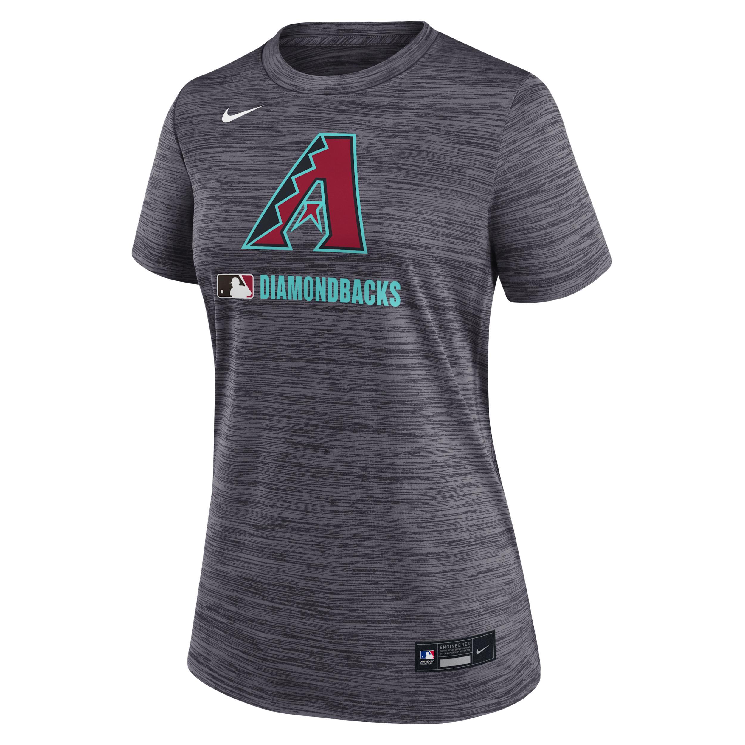 Women's Nike Charcoal Baltimore Orioles Authentic Collection City Connect Velocity Performance T-Shirt, Size: Medium Product Image