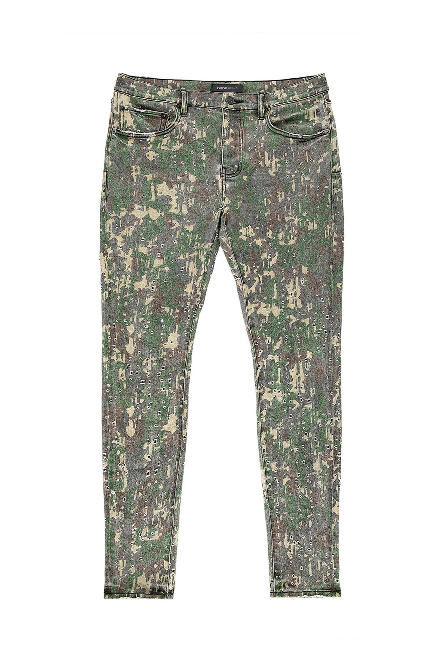 Purple Brand Militaire Buckshot Camo Jeans Product Image