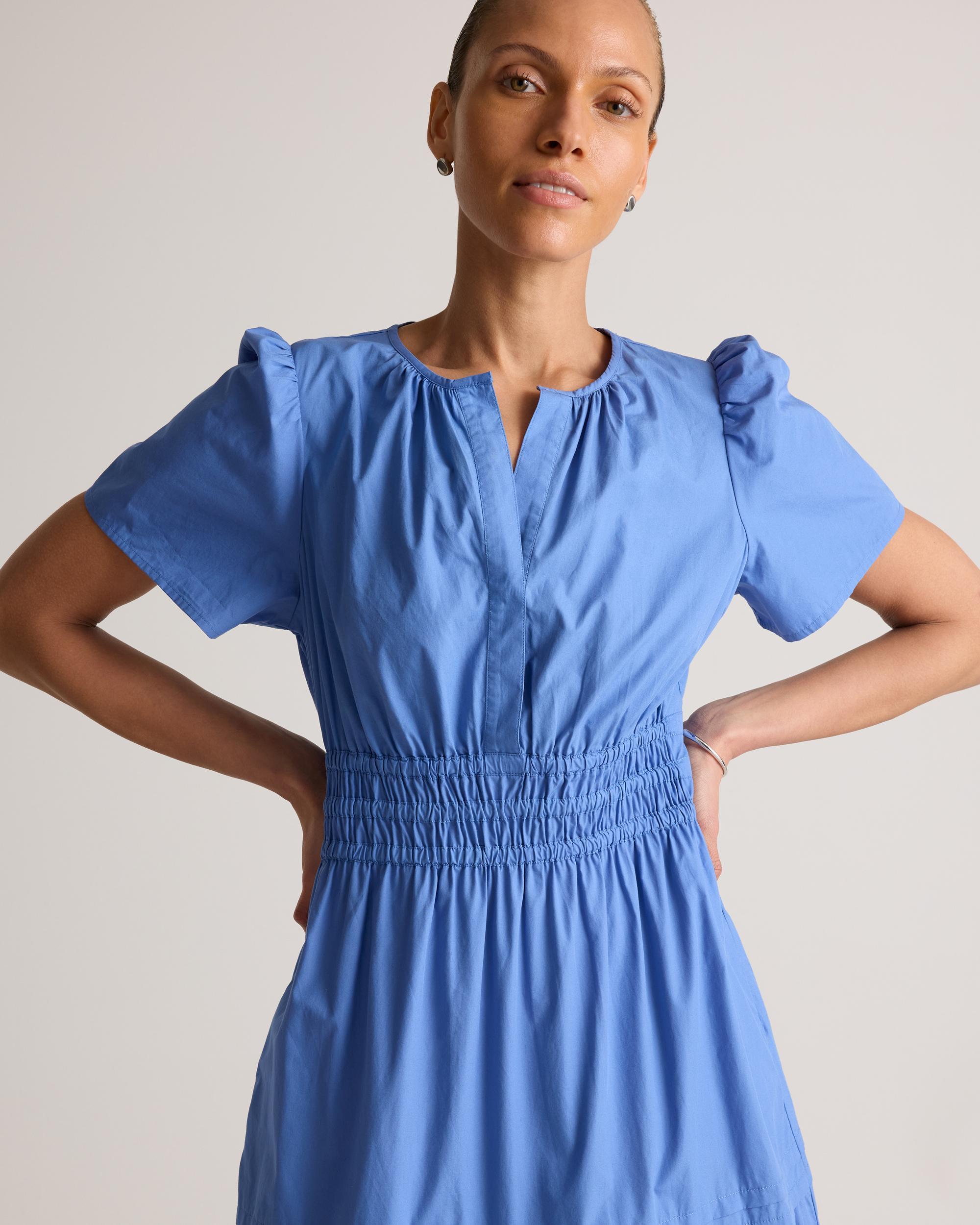 Quince | Women's Poplin Tiered Maxi Dress Size XS, Cotton Product Image
