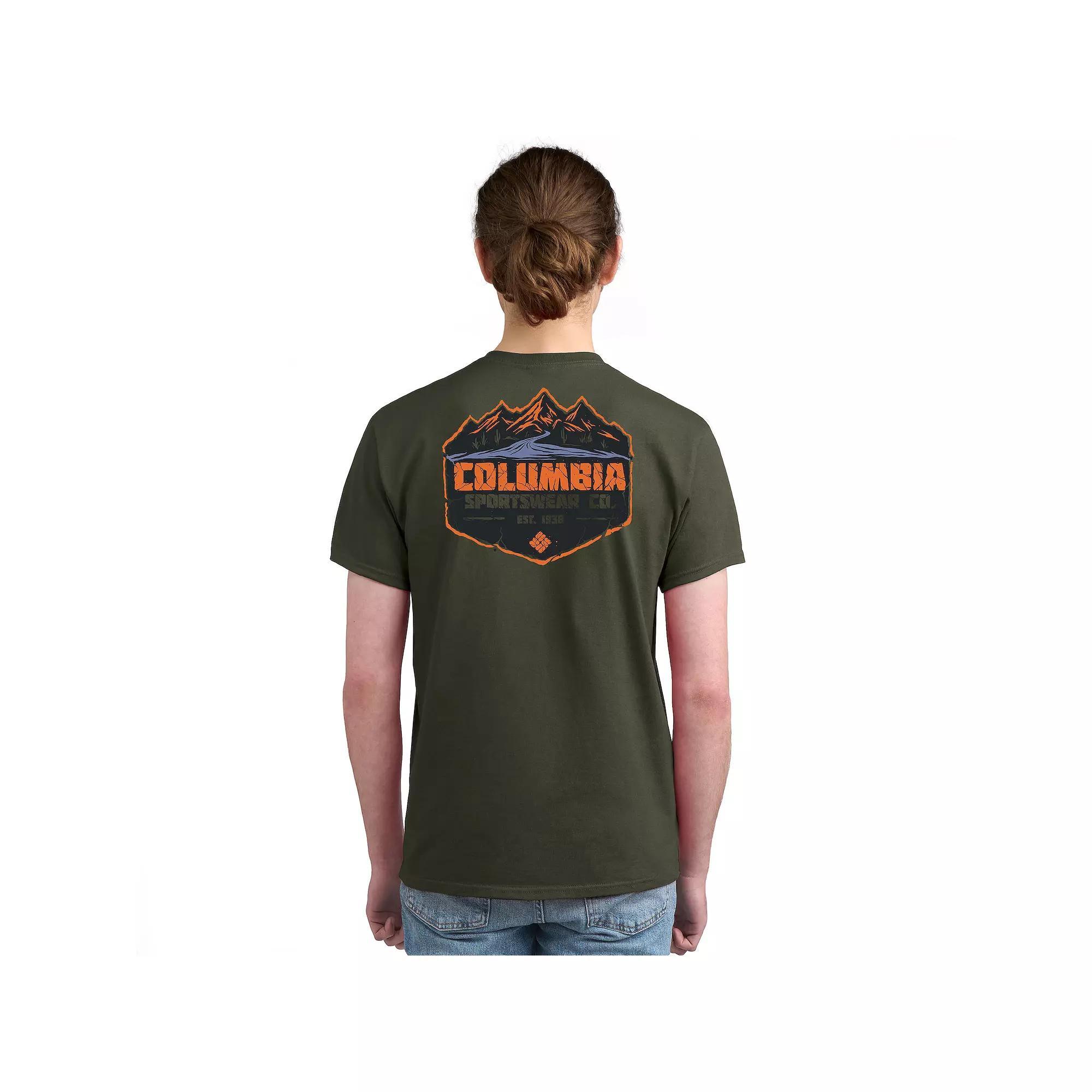 Mens Columbia Short Sleeve Graphic Tee Product Image