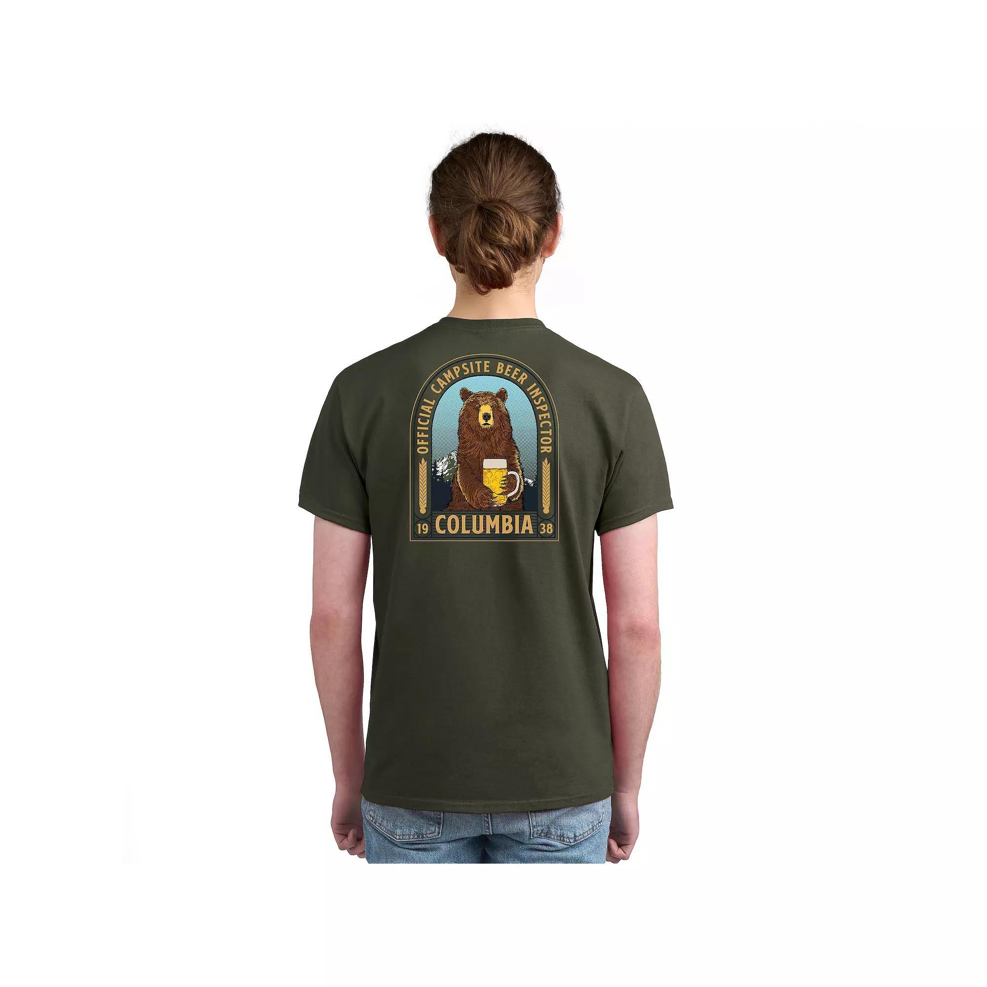 Mens Columbia Short Sleeve Graphic Tee Product Image