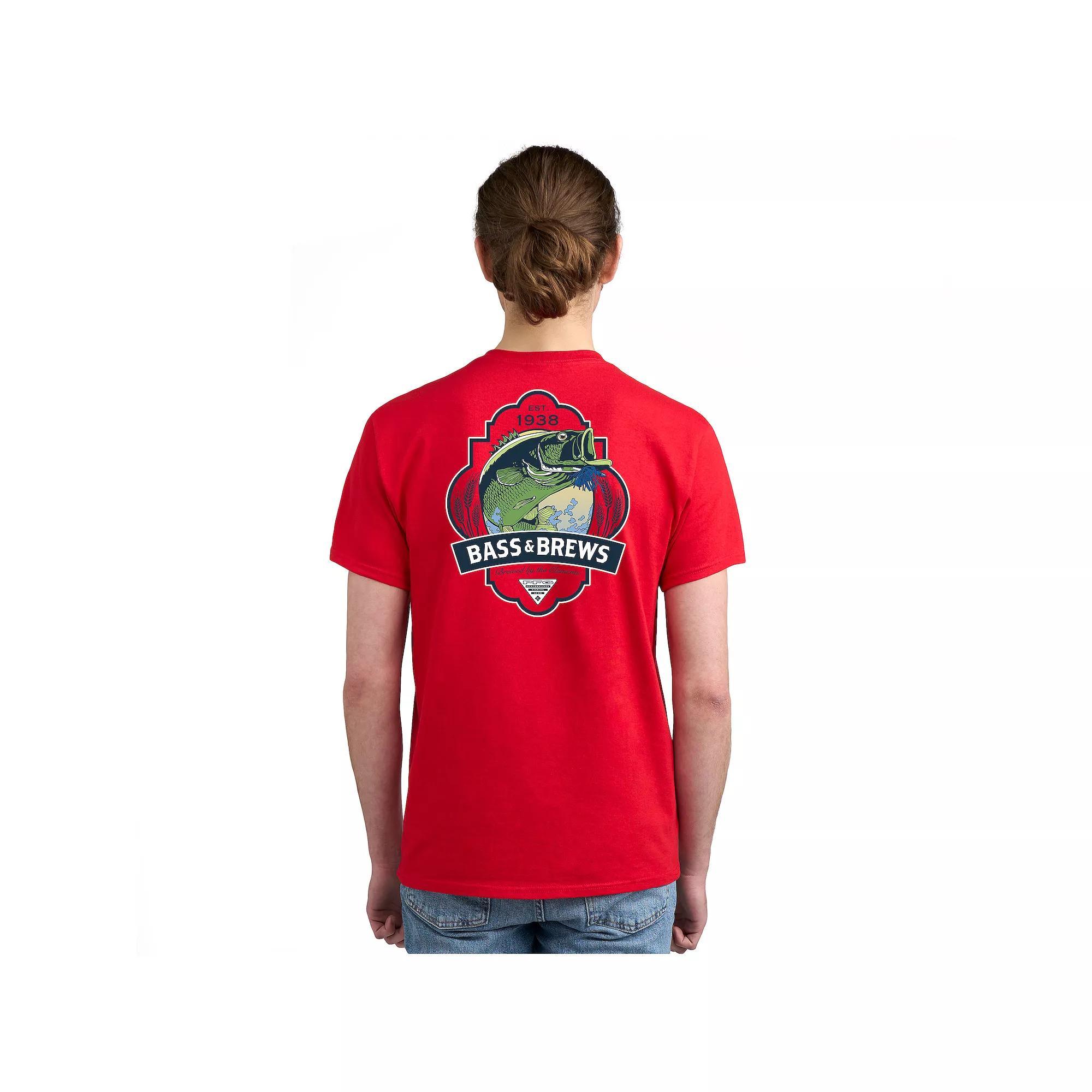 Mens Columbia PFG Short Sleeve Graphic Tee Product Image
