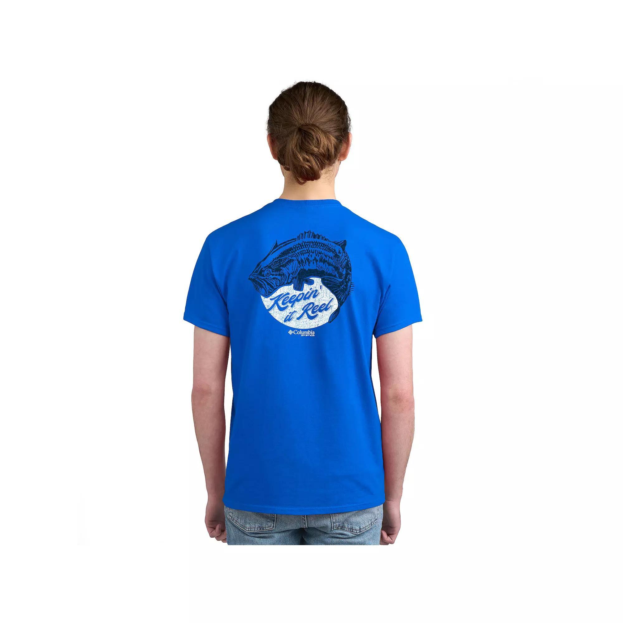 Mens Columbia PFG Short Sleeve Graphic Tee Product Image
