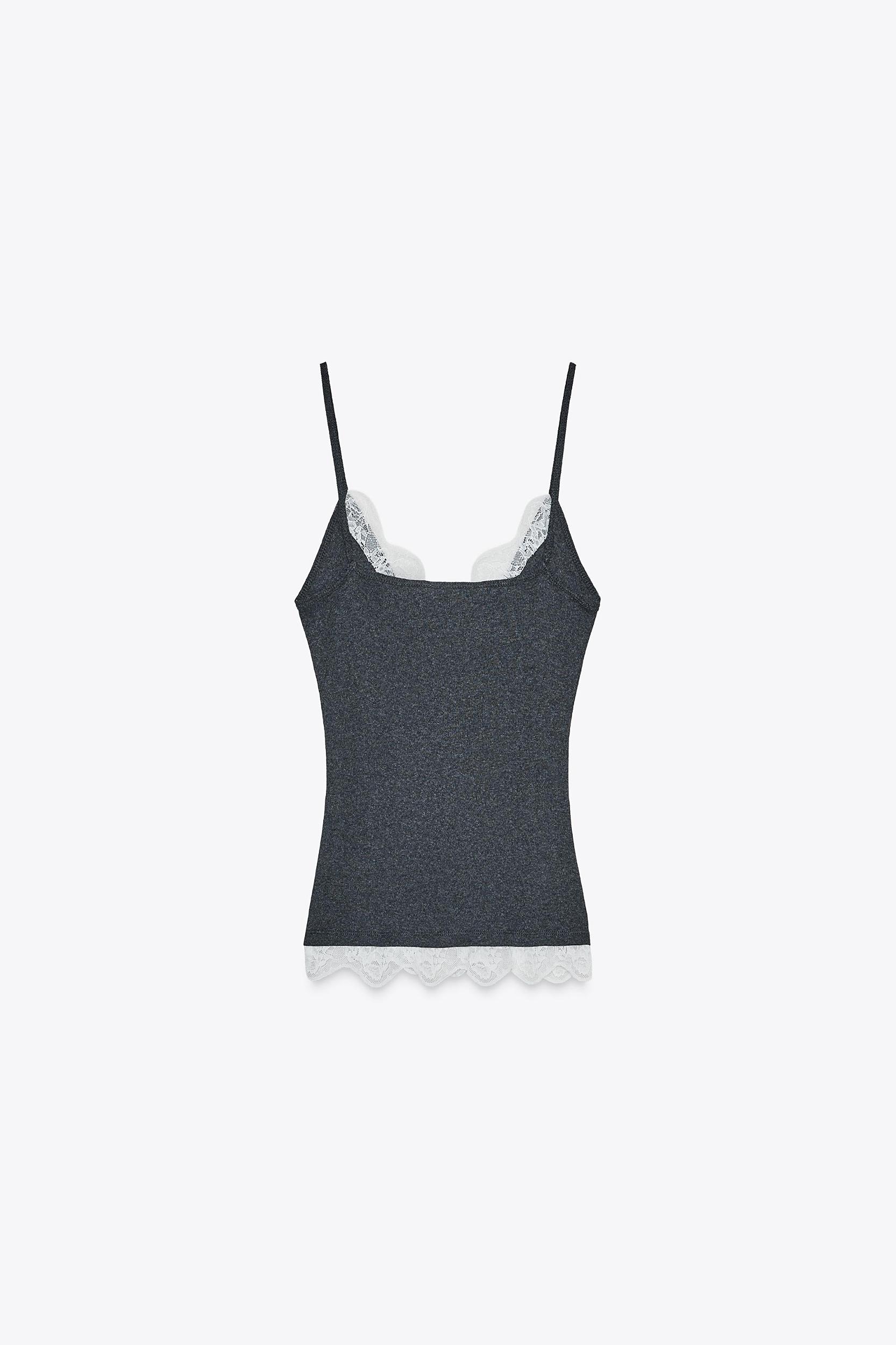 LACE STRAPPY TOP Product Image