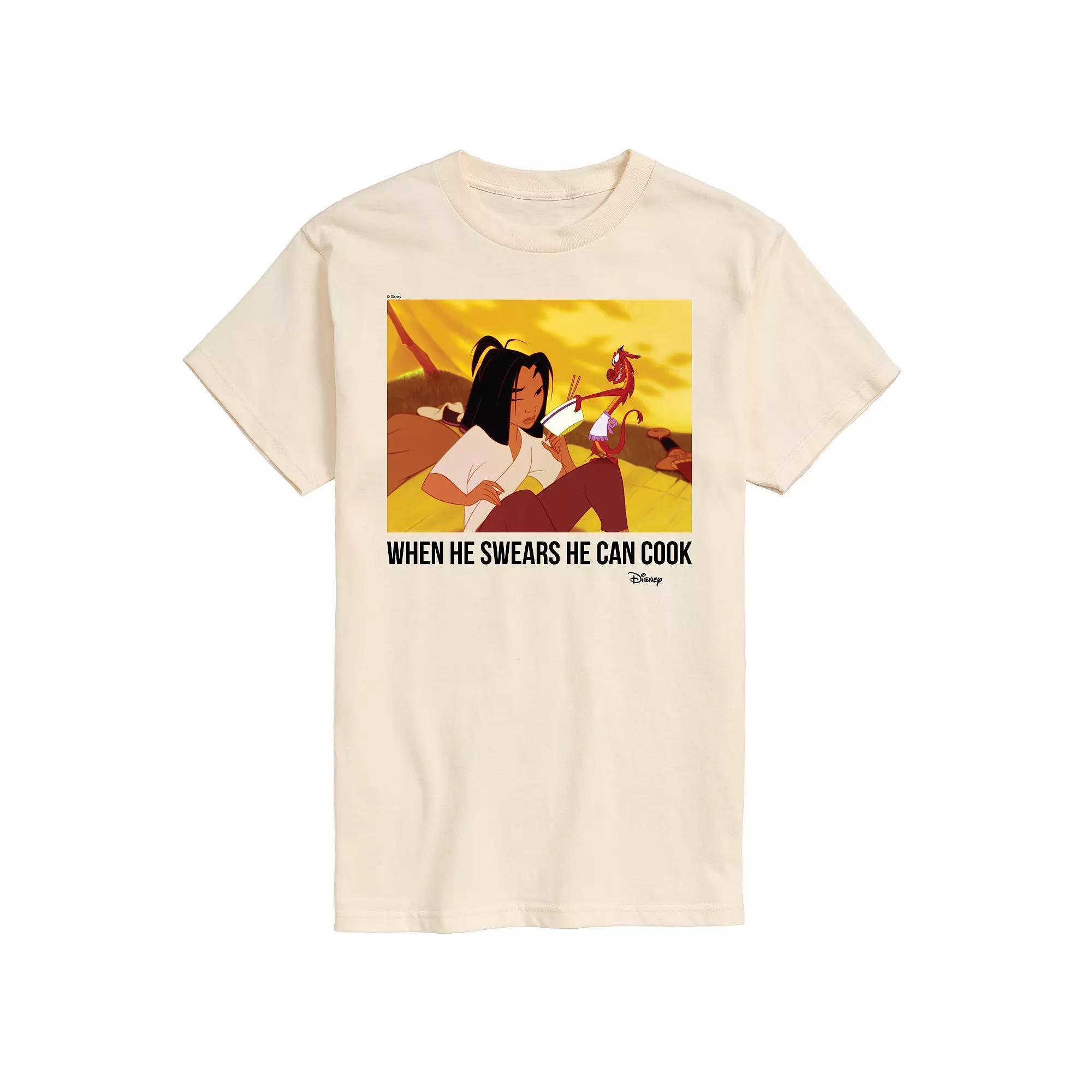 Disneys Mulan Mens He Can Cook Tee Product Image