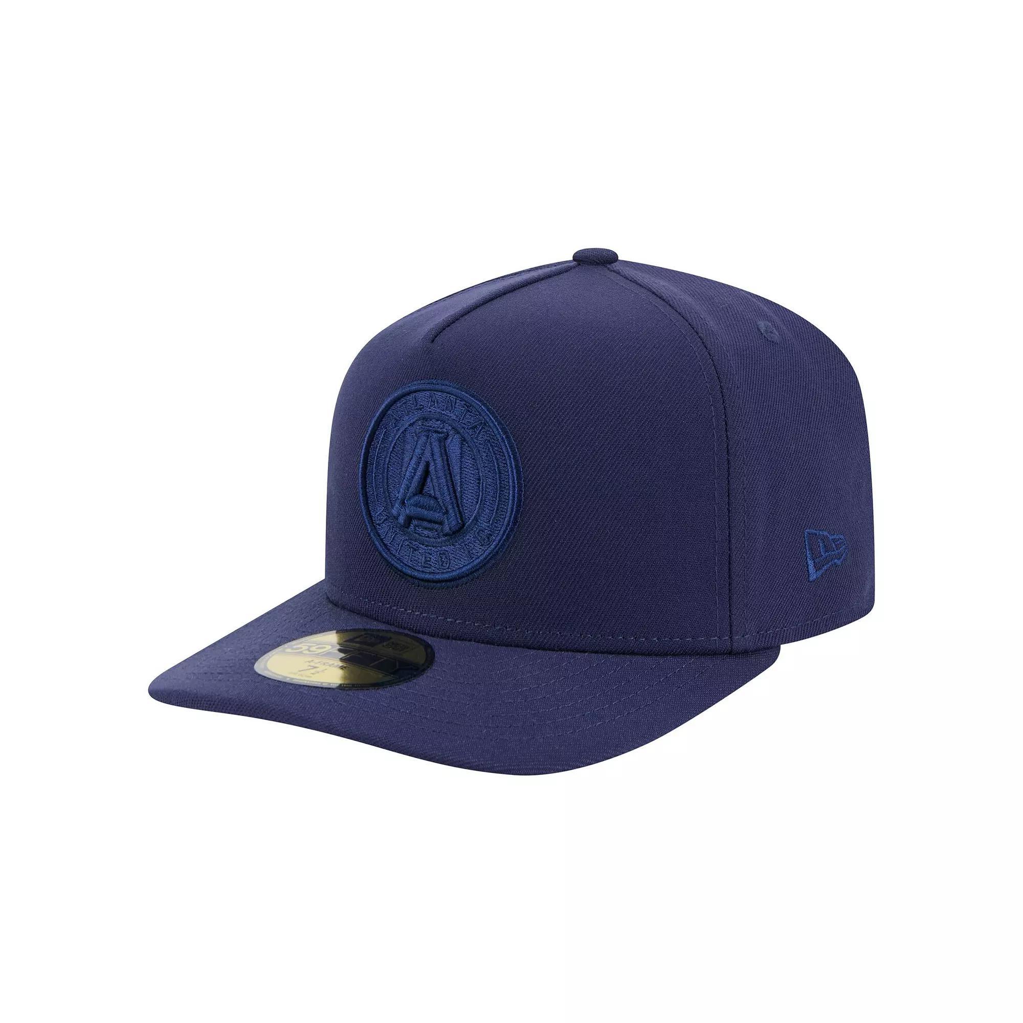 Men's New Era Navy Nashville SC Color Pack A-Frame 59FIFTY Fitted Hat, Size: 7 1/2, Mls Blue Product Image