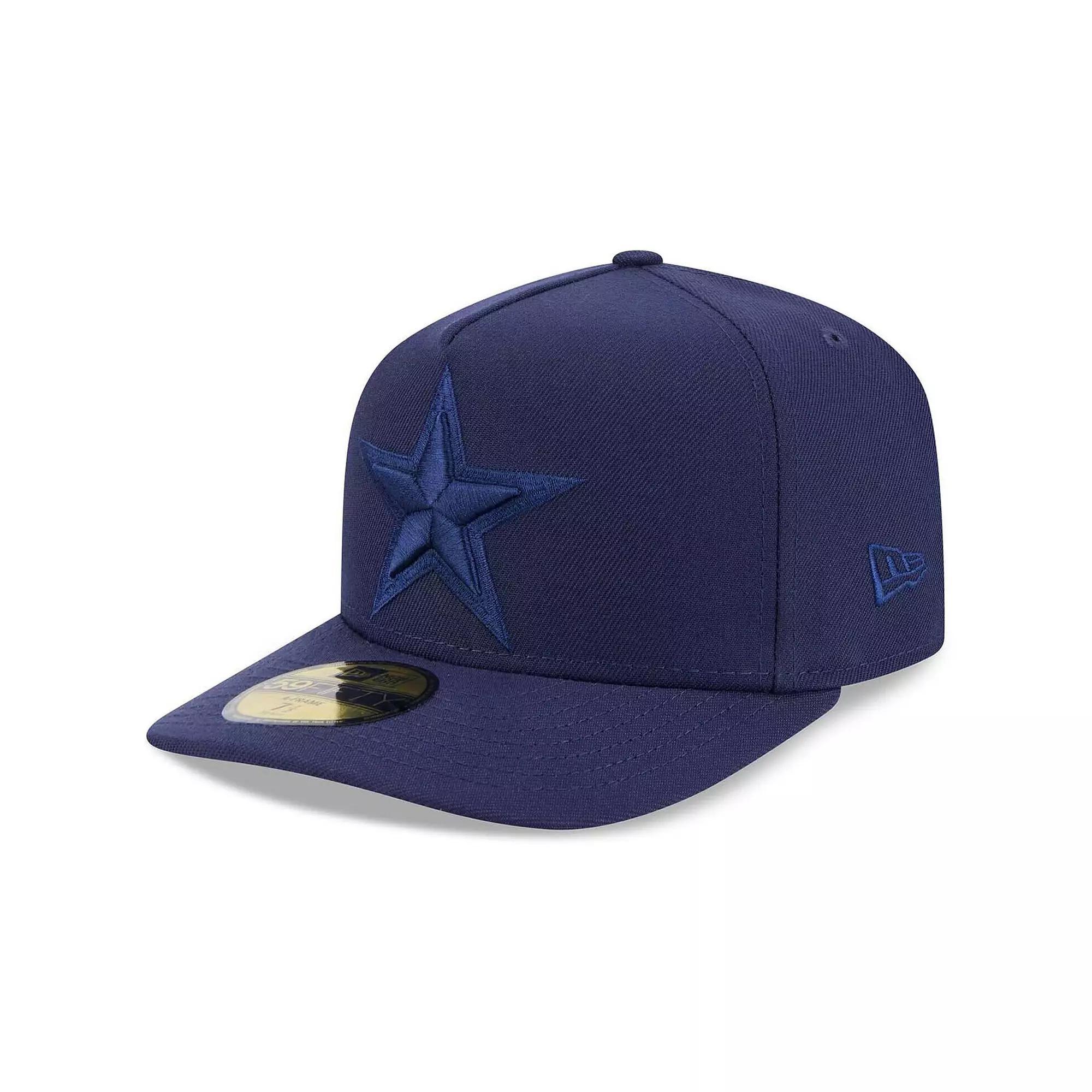 Men's New Era Navy Dallas Cowboys Color Pack A-Frame 59FIFTY Fitted Hat, Size: 7 7/8, Blue Product Image