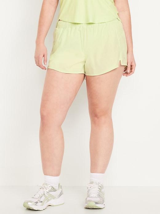 Mid-Rise StretchTech Run Shorts -- 3-inch inseam Product Image