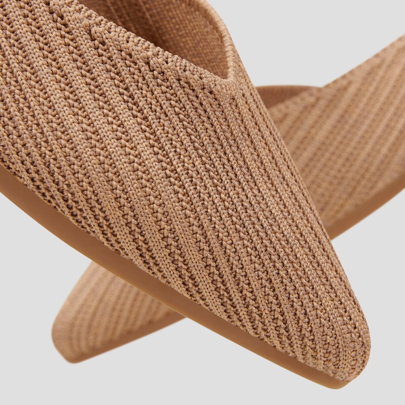 Pointed-Toe D'Orsay Flats (Melia) Product Image
