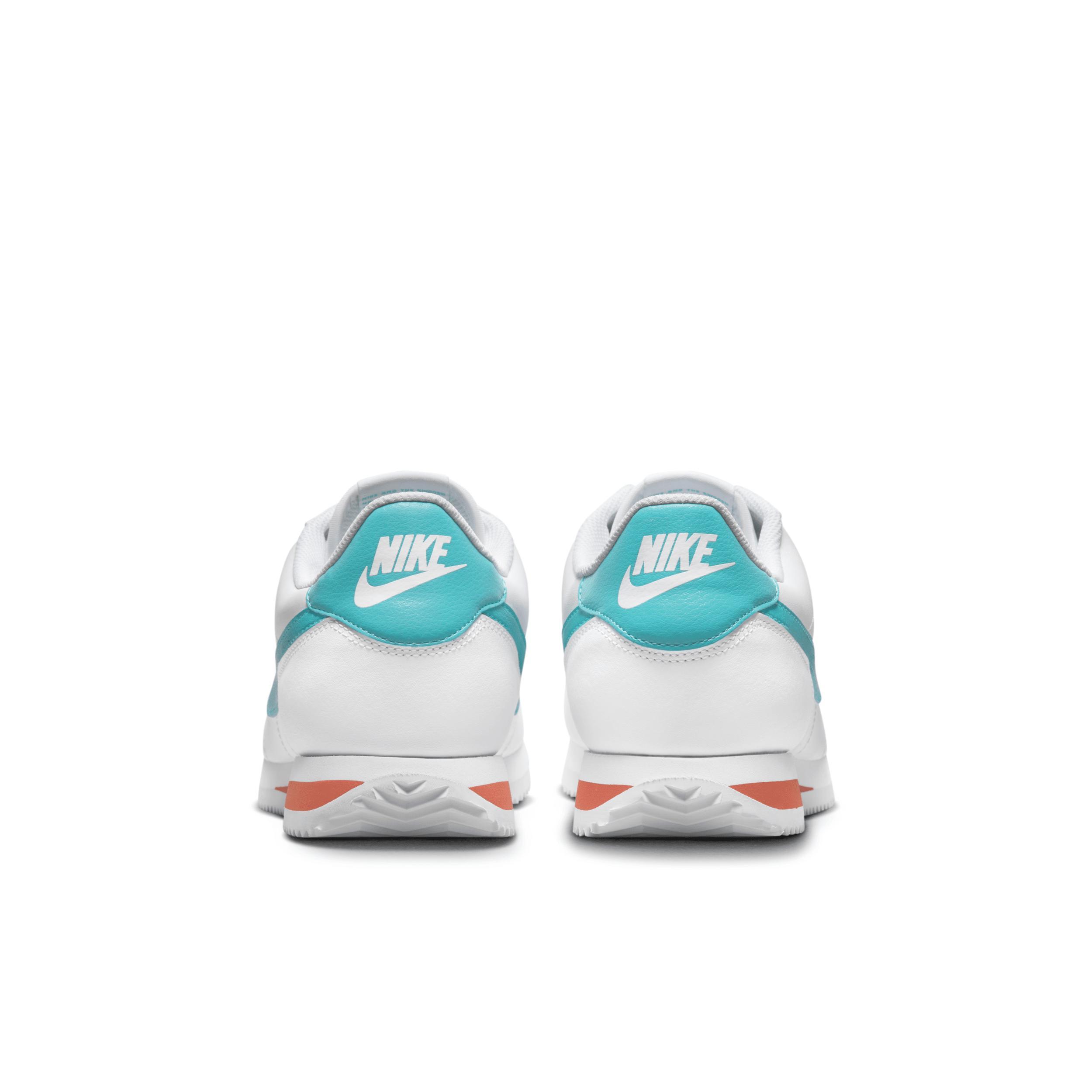 Nike Mens Nike Cortez - Mens Shoes White/Metallic/Dusty Cactus Product Image