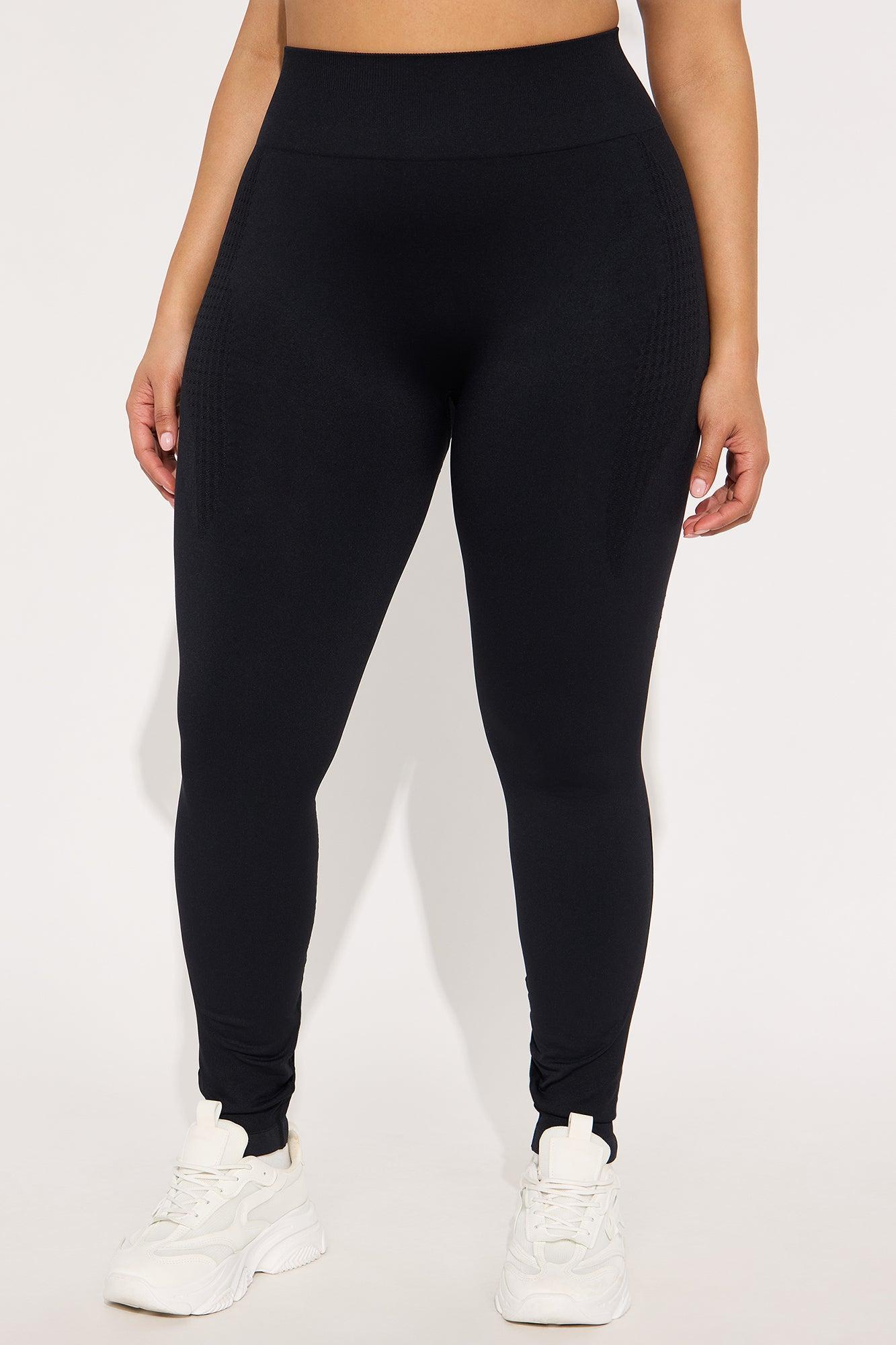 Catch A Break Seamless Active Legging - Black Product Image