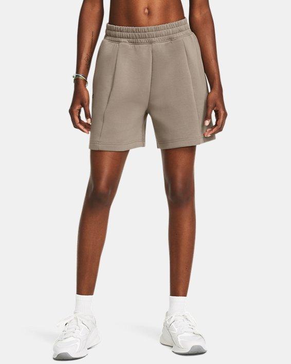 Women's UA Unstoppable Fleece Pleated Shorts Product Image