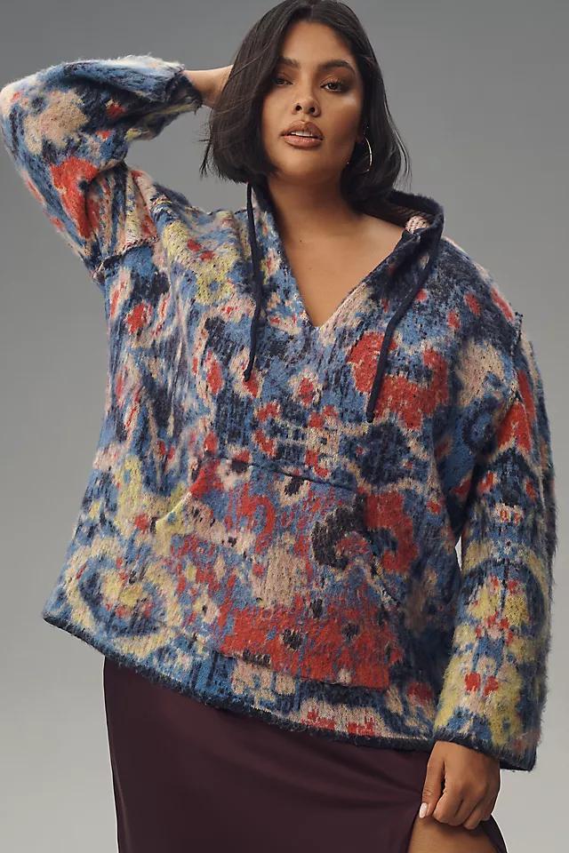By Anthropologie Relaxed Hooded Sweater Product Image