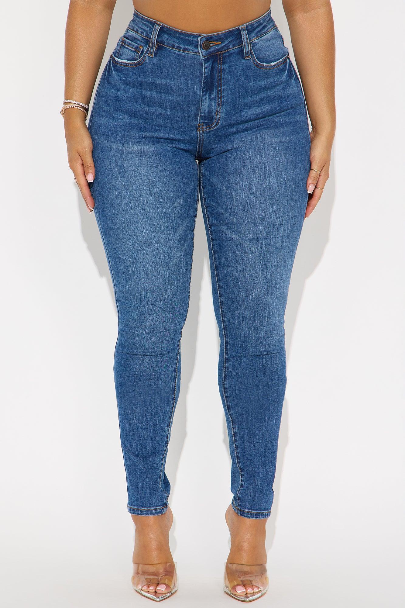 Tall Top Of The Line Stretch Skinny Jeans - Medium Wash Product Image