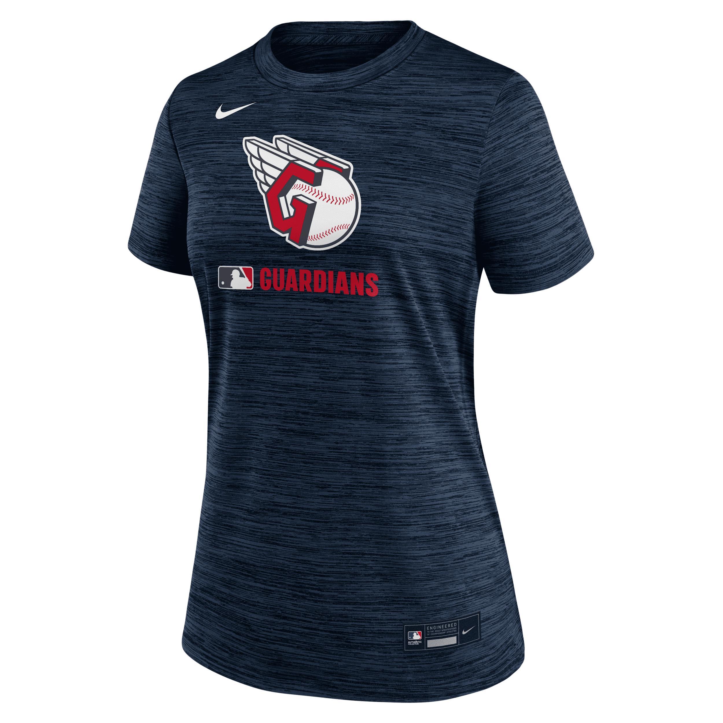 Women's Nike Navy Seattle Mariners Authentic Collection City Connect Velocity Performance T-Shirt, Size: XS, Blue Product Image