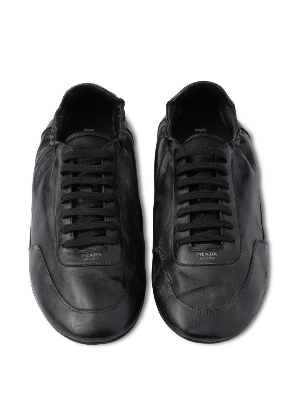 Collapse leather sneakers Product Image