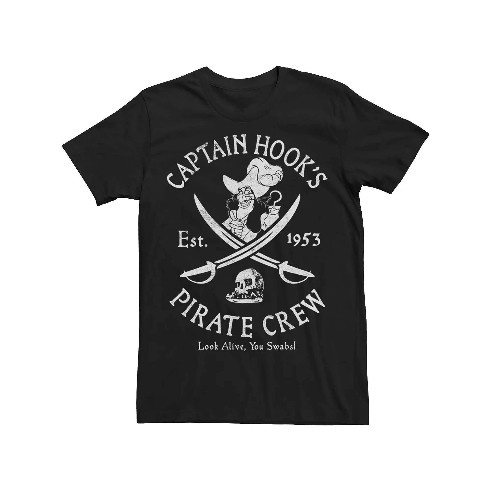Big & Tall Tinkerbell Salty Crew Poster Tee, Men's, Size: 3XL, Black Product Image