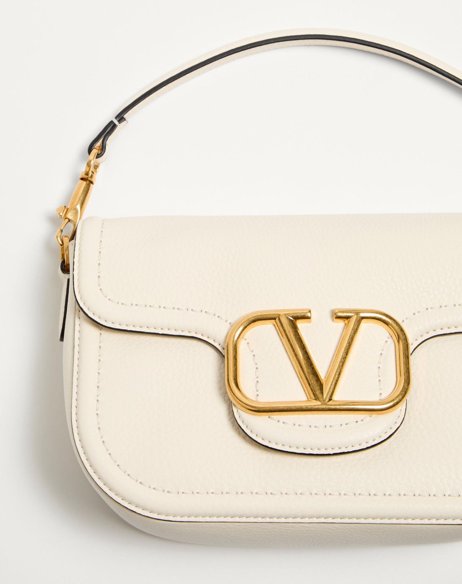 Valentino Garavani Alltime Grainy Calfskin Shoulder Bag Product Image