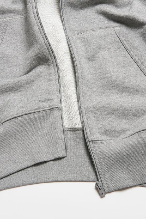 Hooded zip sweater Product Image