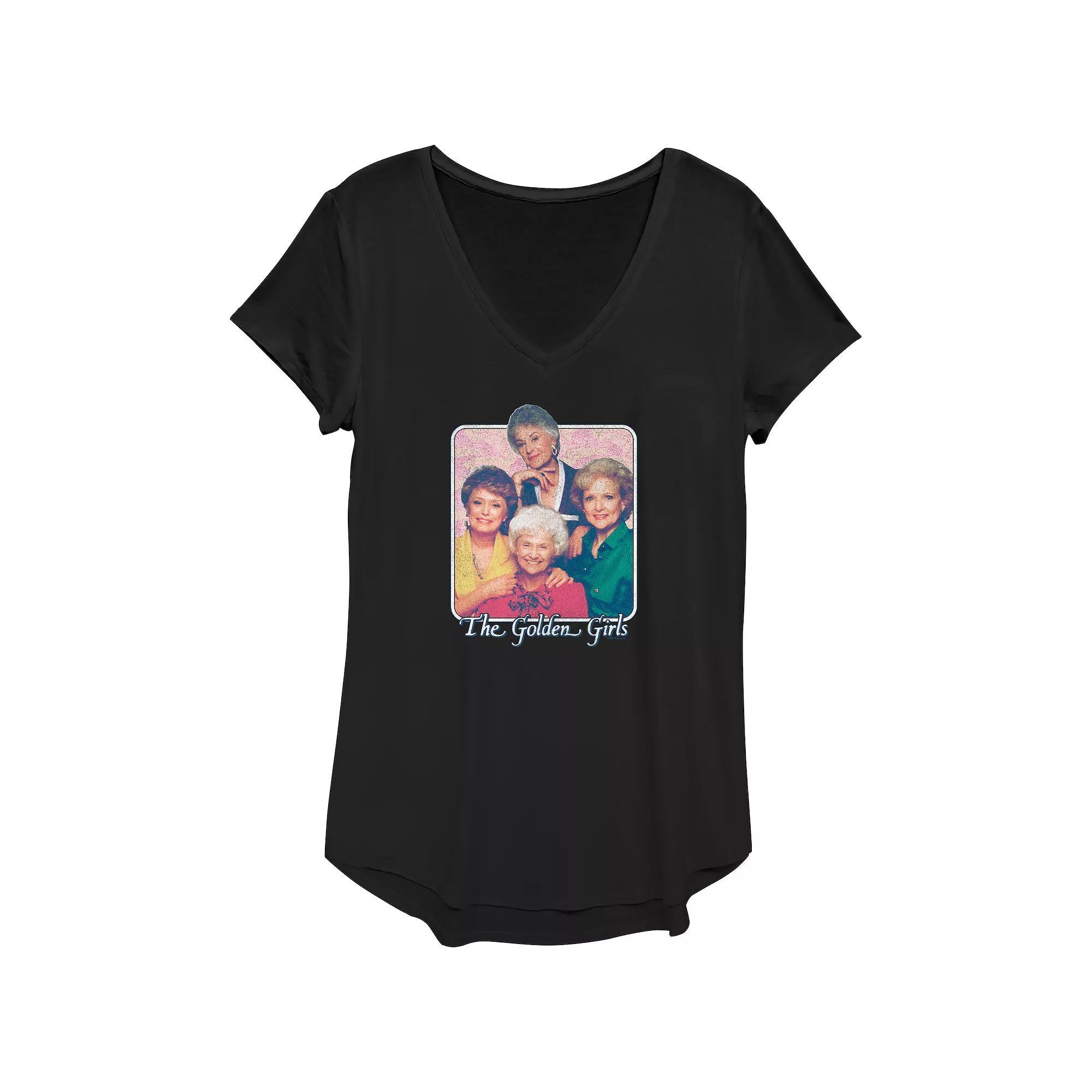 Womens The Golden Girls Go For Gold Graphic Tee Product Image