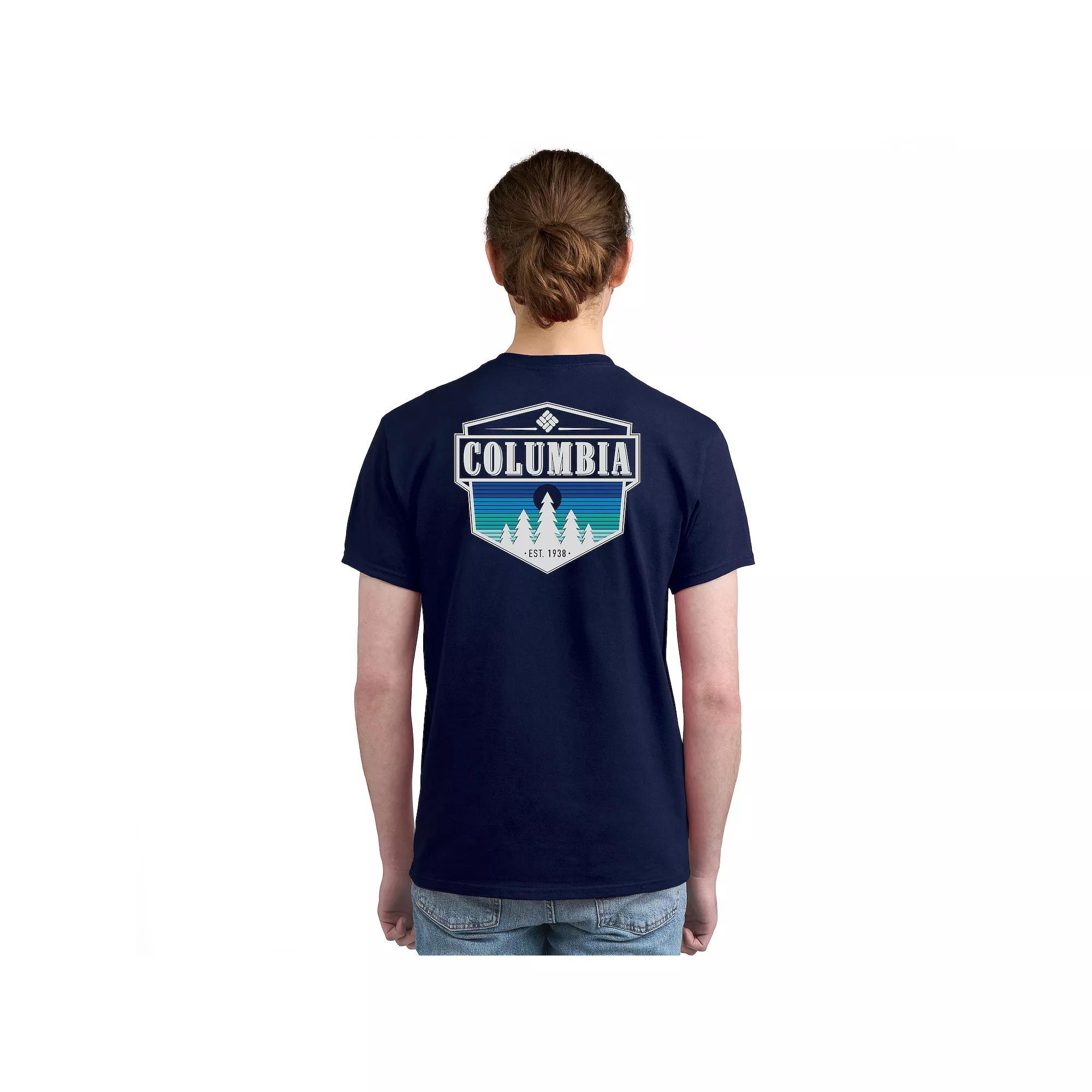 Mens Columbia Short Sleeve Graphic Tee Product Image
