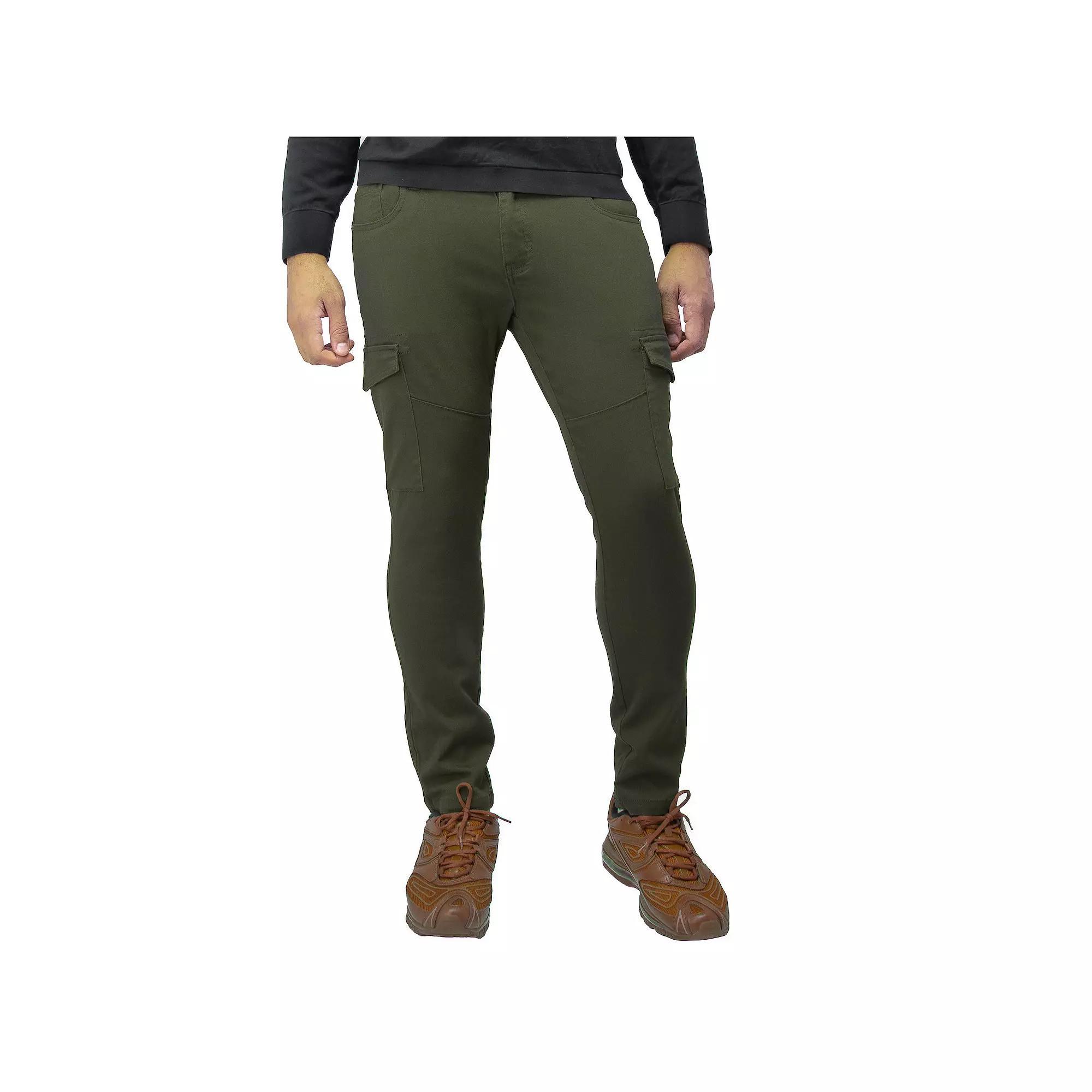 Men's Xray Commuter Chino Cargo Pants, Size: 38 X 32, Green Product Image