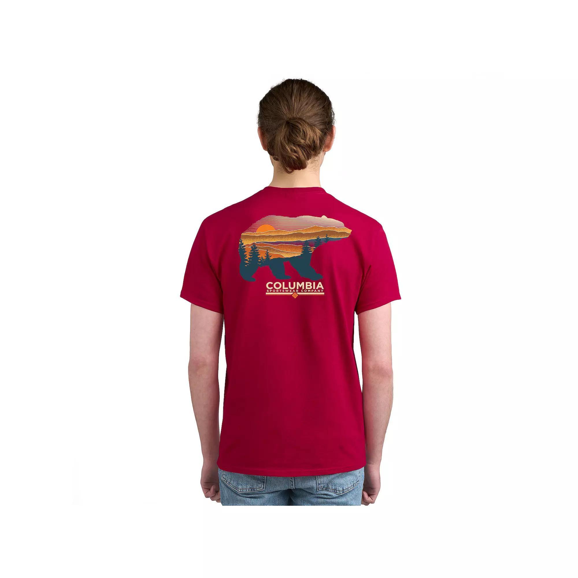 Mens Columbia Short Sleeve Graphic Tee Product Image