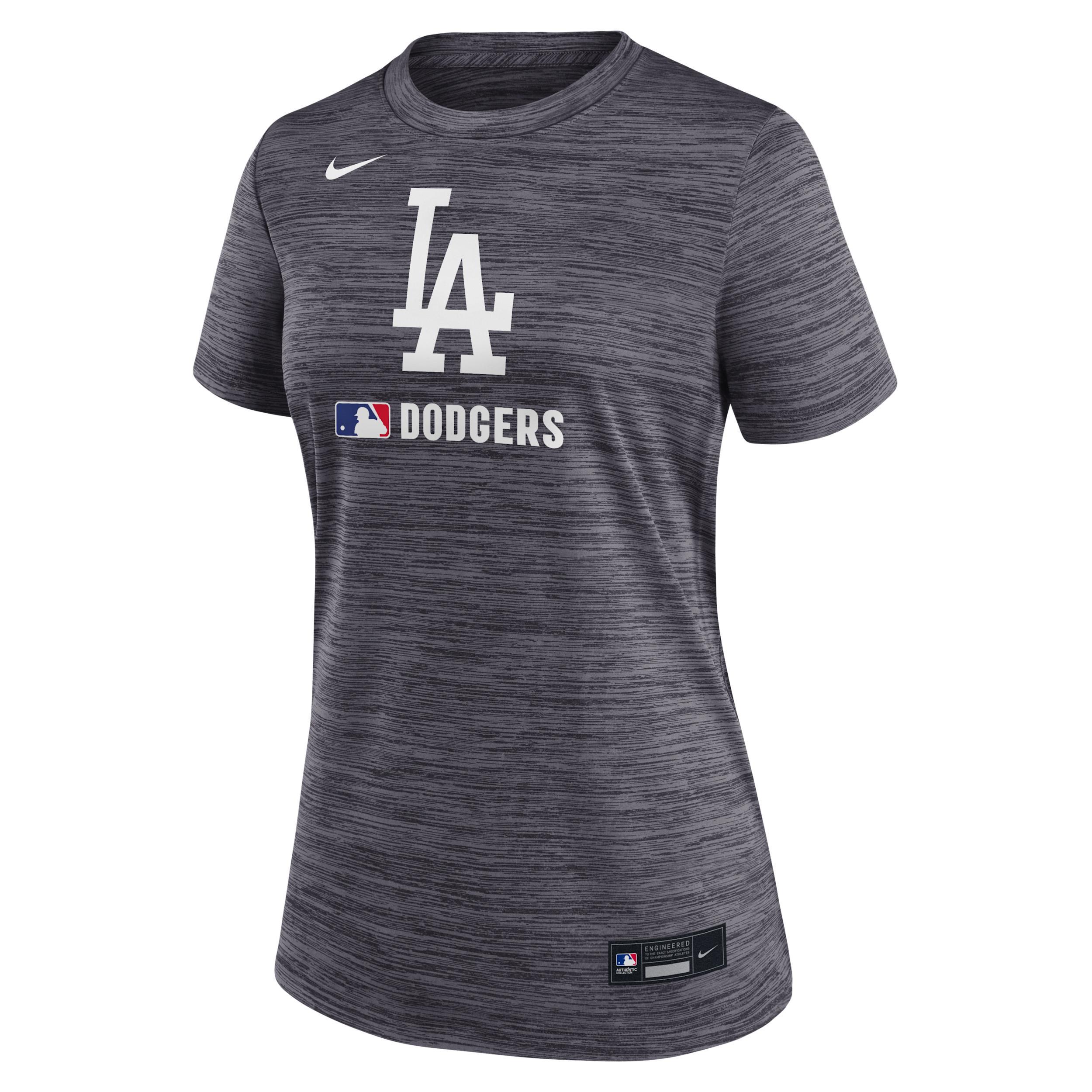 Women's Nike Charcoal Baltimore Orioles Authentic Collection City Connect Velocity Performance T-Shirt, Size: Medium Product Image