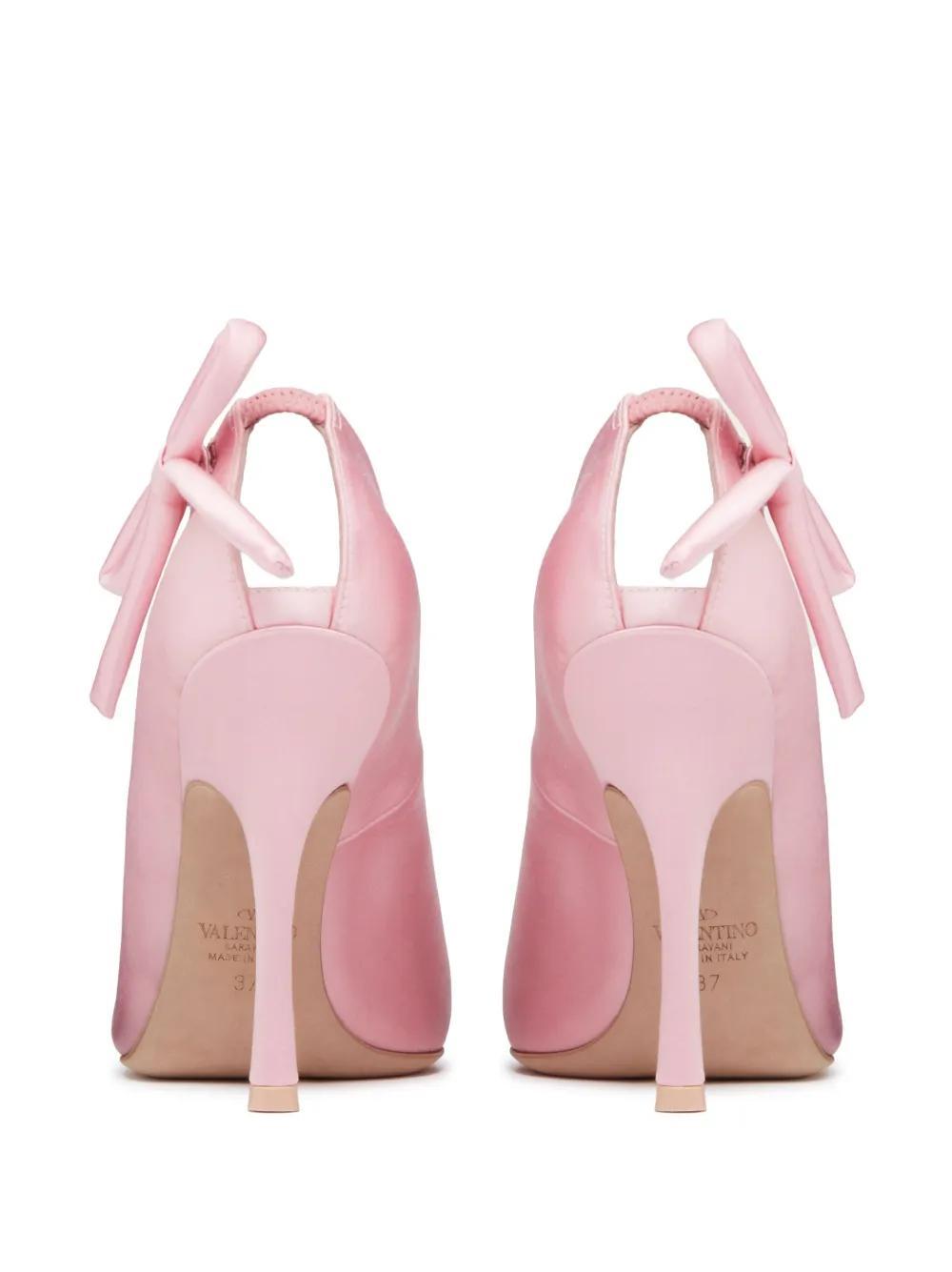 Nite-Out 110mm satin pumps Product Image