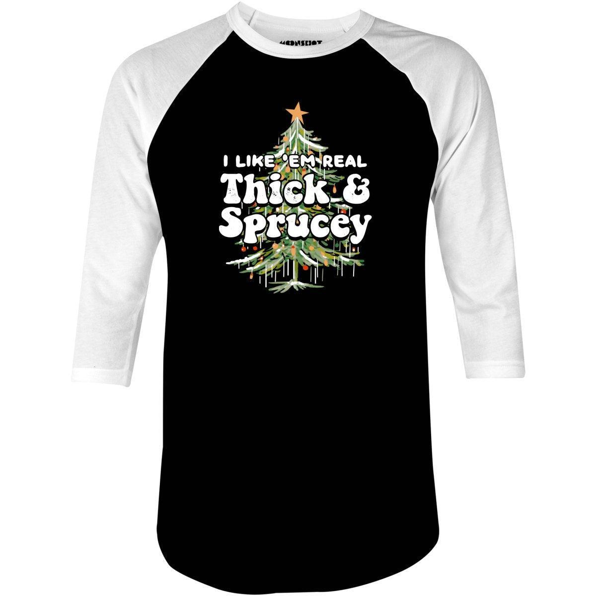 Naughty AF - 3/4 Sleeve Raglan T-Shirt Product Image