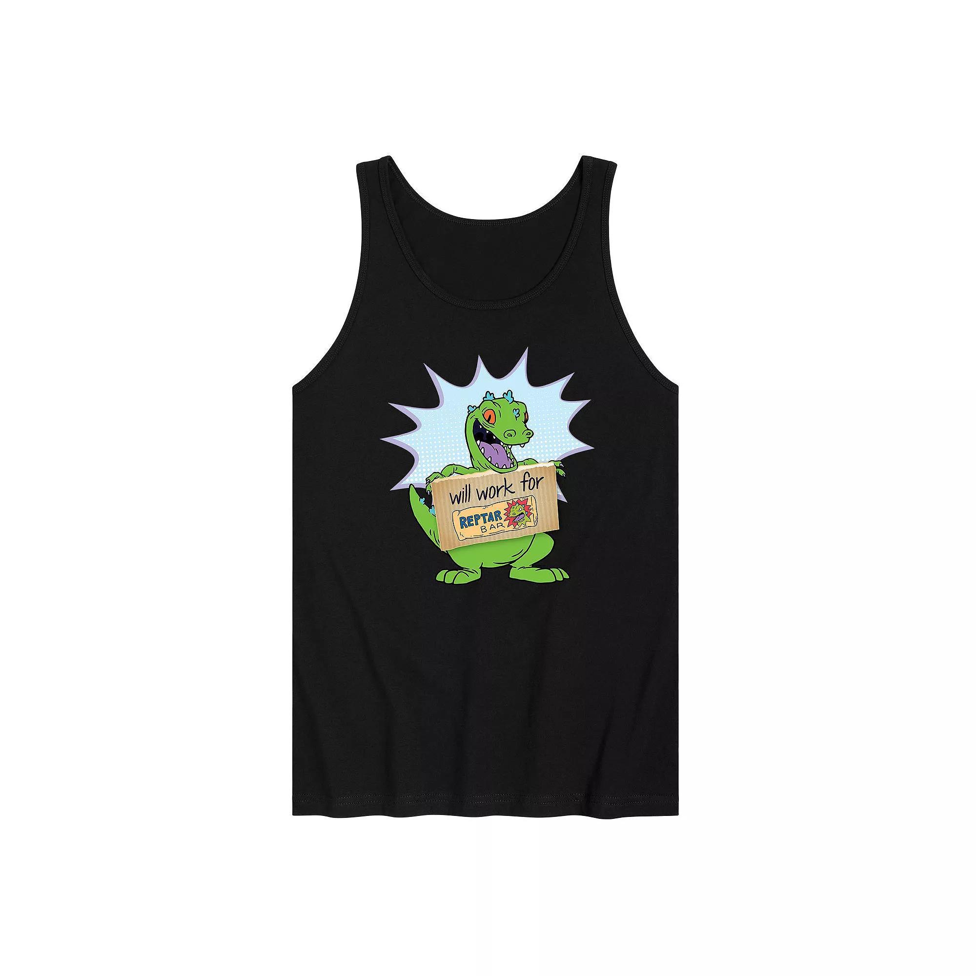Mens Rugrats Reptar Work Tank Top Product Image