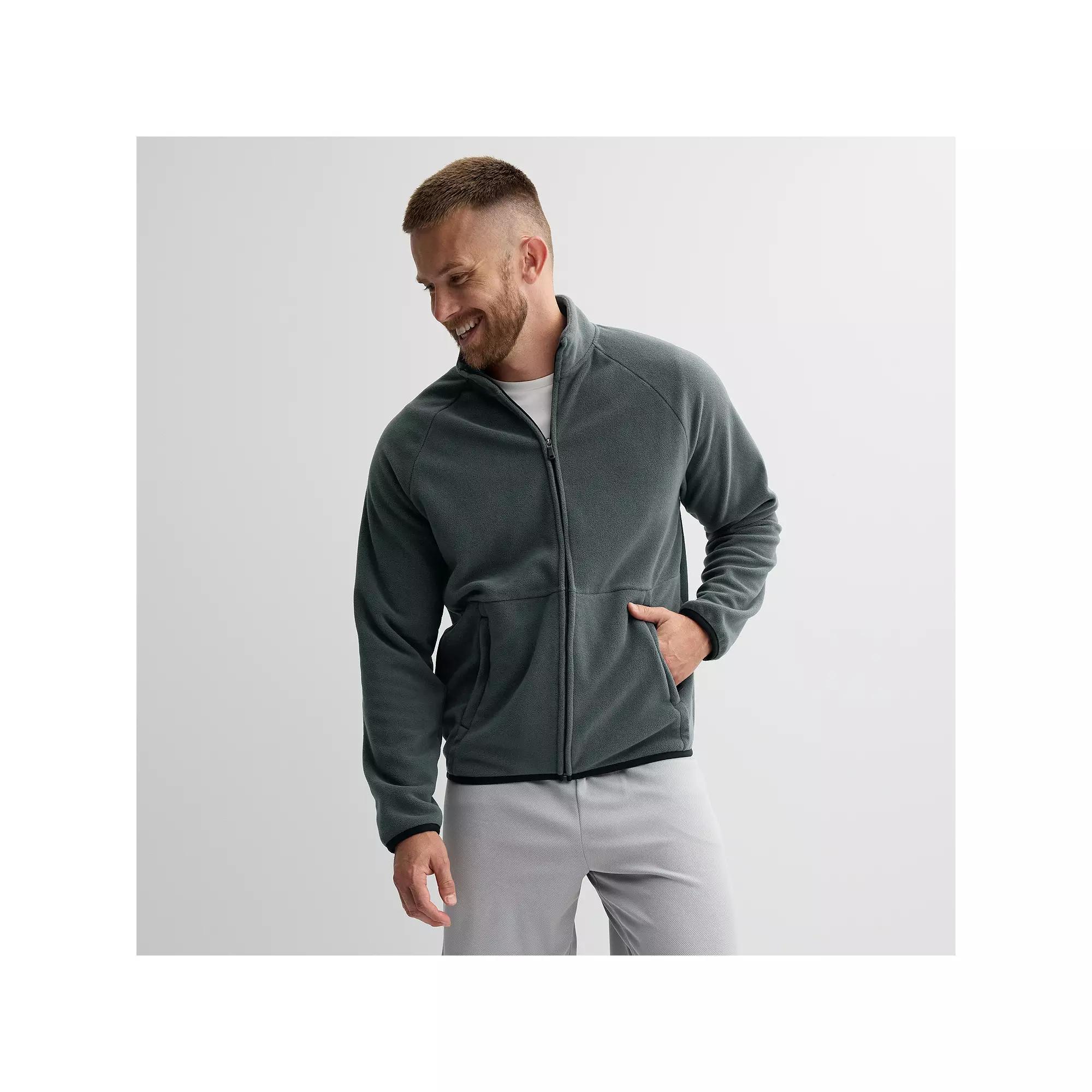 Men's Tek Gear® Micro Fleece Full-Zip Jacket, Size: XS, Elson Product Image