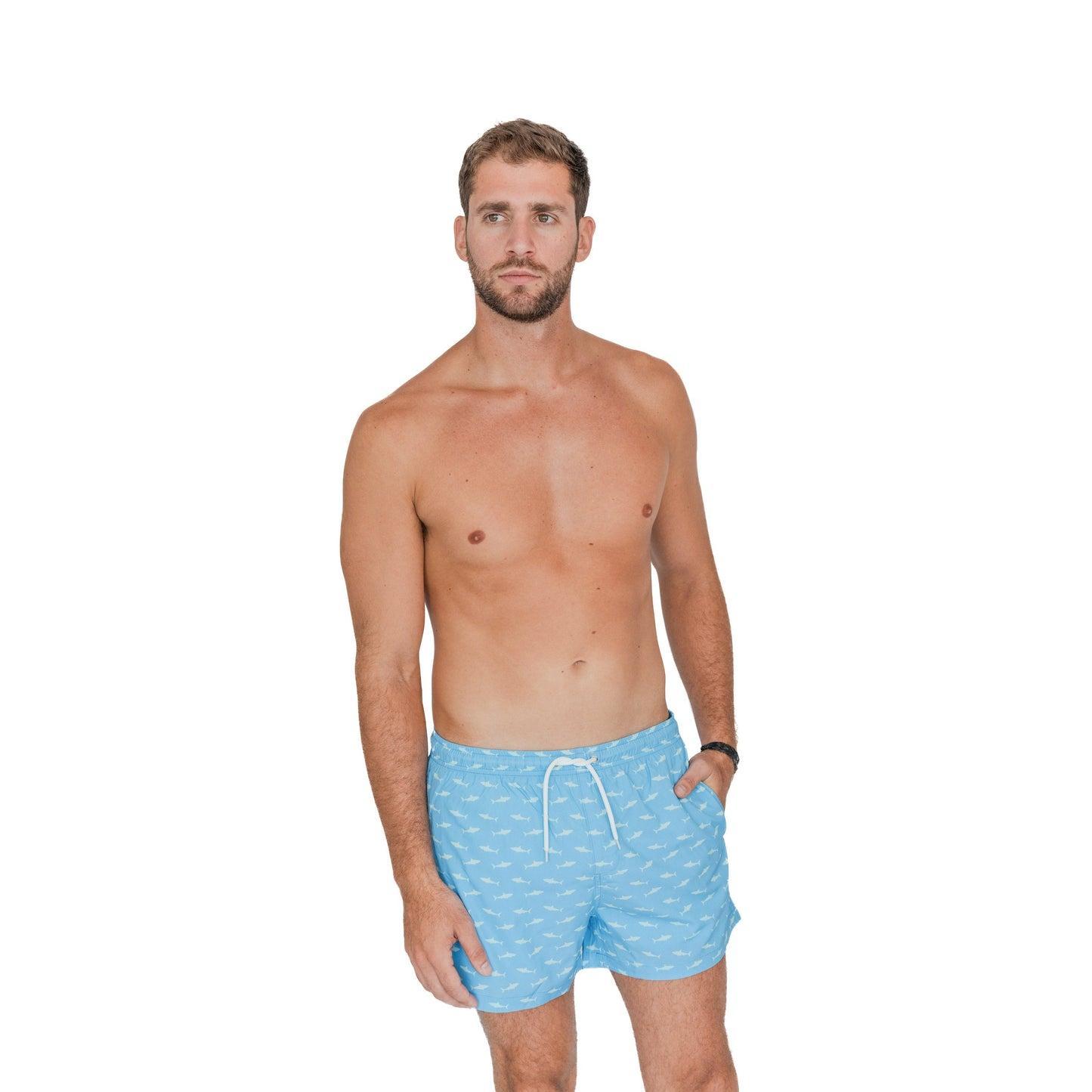 Bermies Shark Bay Swim Trunks Product Image