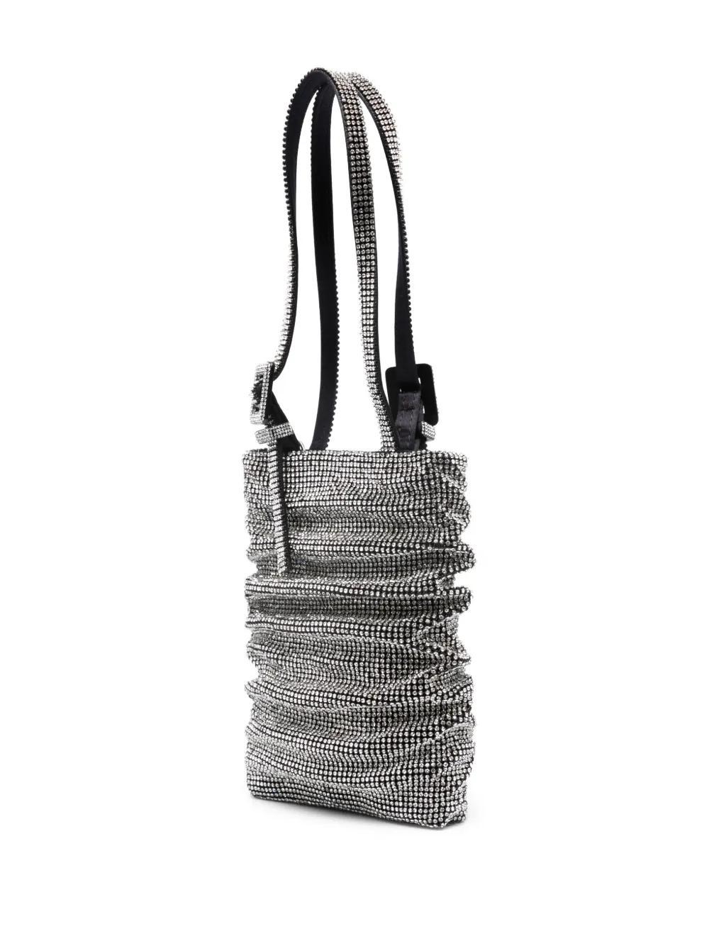 BENEDETTA BRUZZICHES Small Lollo Tote Bag In Silver Product Image
