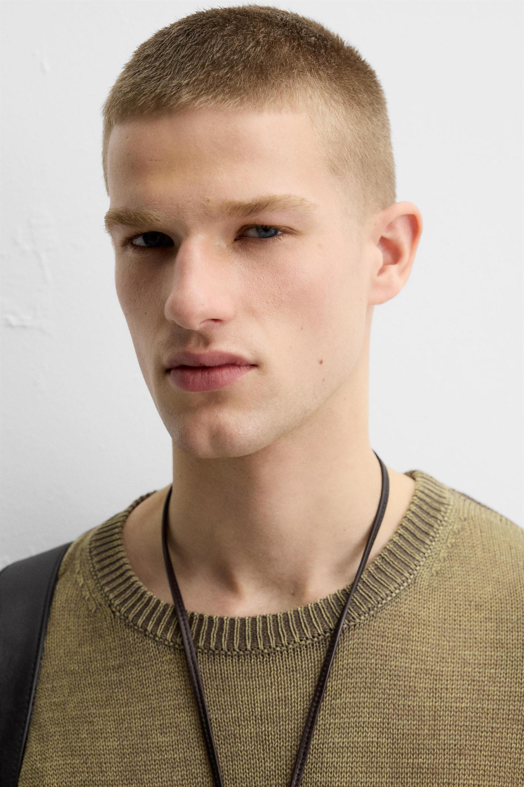 SEMI-SHEER RELAXED FIT SWEATER Product Image