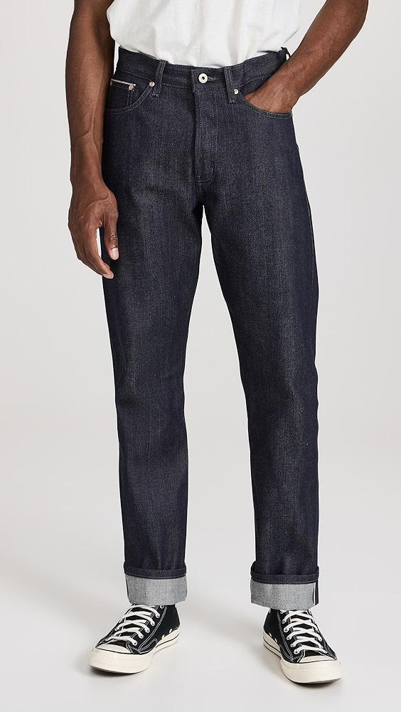 Naked & Famous True Guy Indigo Selvedge Jeans | Shopbop Product Image