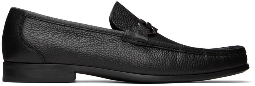 FERRAGAMO Gancini Loafers In Black Product Image